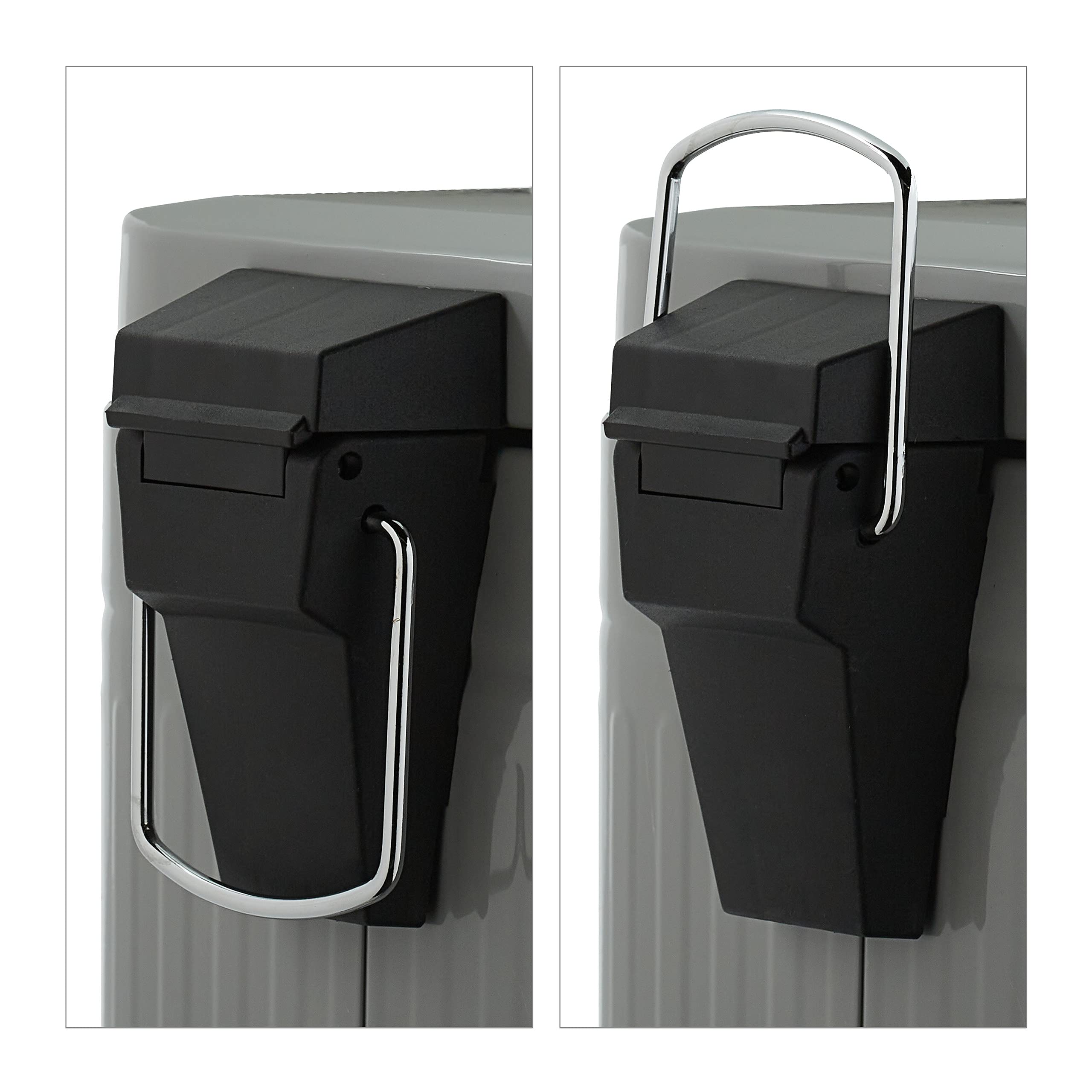relaxdays-kosmetikeimer-3-liter-treteimer-eckig-hellgrau-soft-close image 8