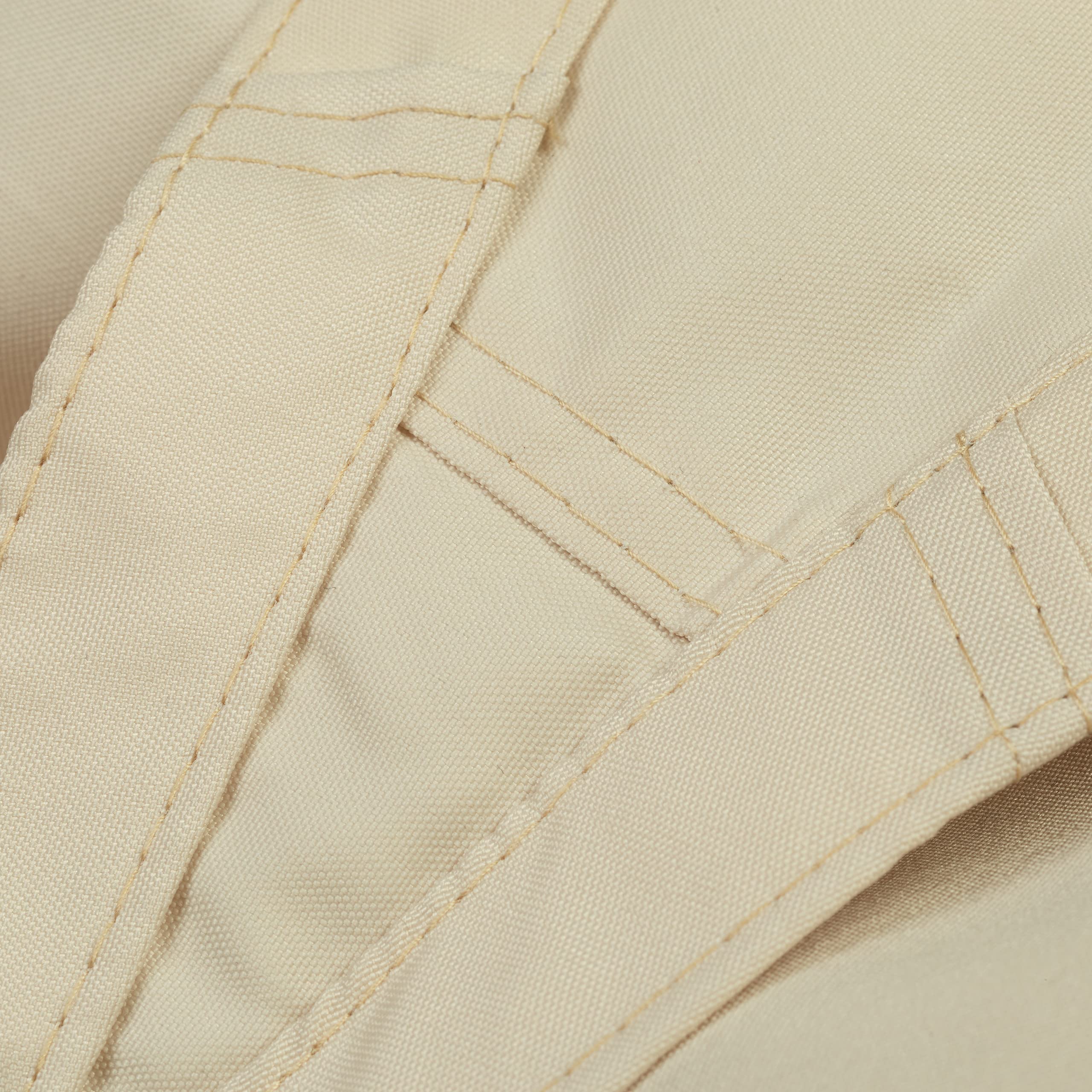 relaxdays-sonnensegel-dreieckig-3-5x3-5-m-beige image 8