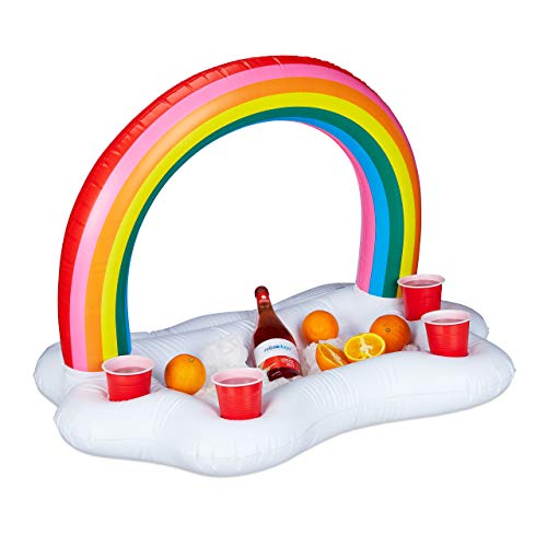 relaxdays-pool-getr-nkehalter-regenbogenwolke-aufblasbar-mit-4-bierhaltern-66-cm image 8
