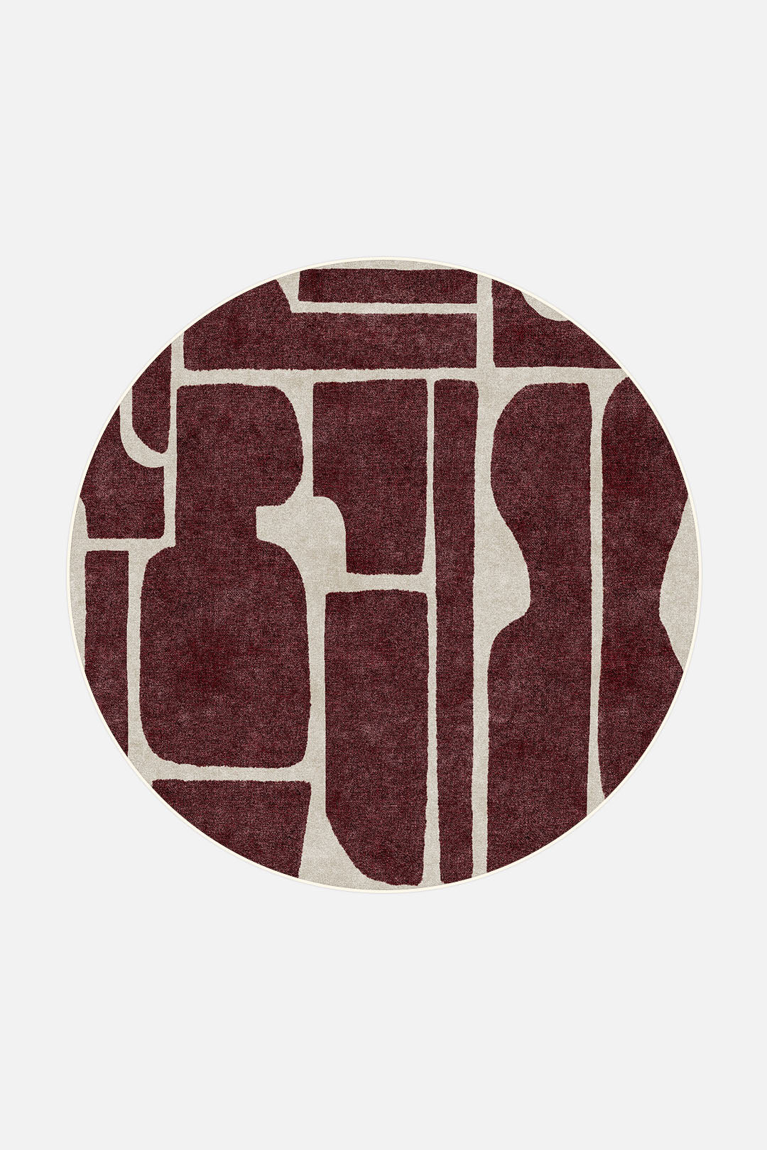 teppana-tilda-bordeauxrot-teppich-geometrisch-modern-waschbar image 8
