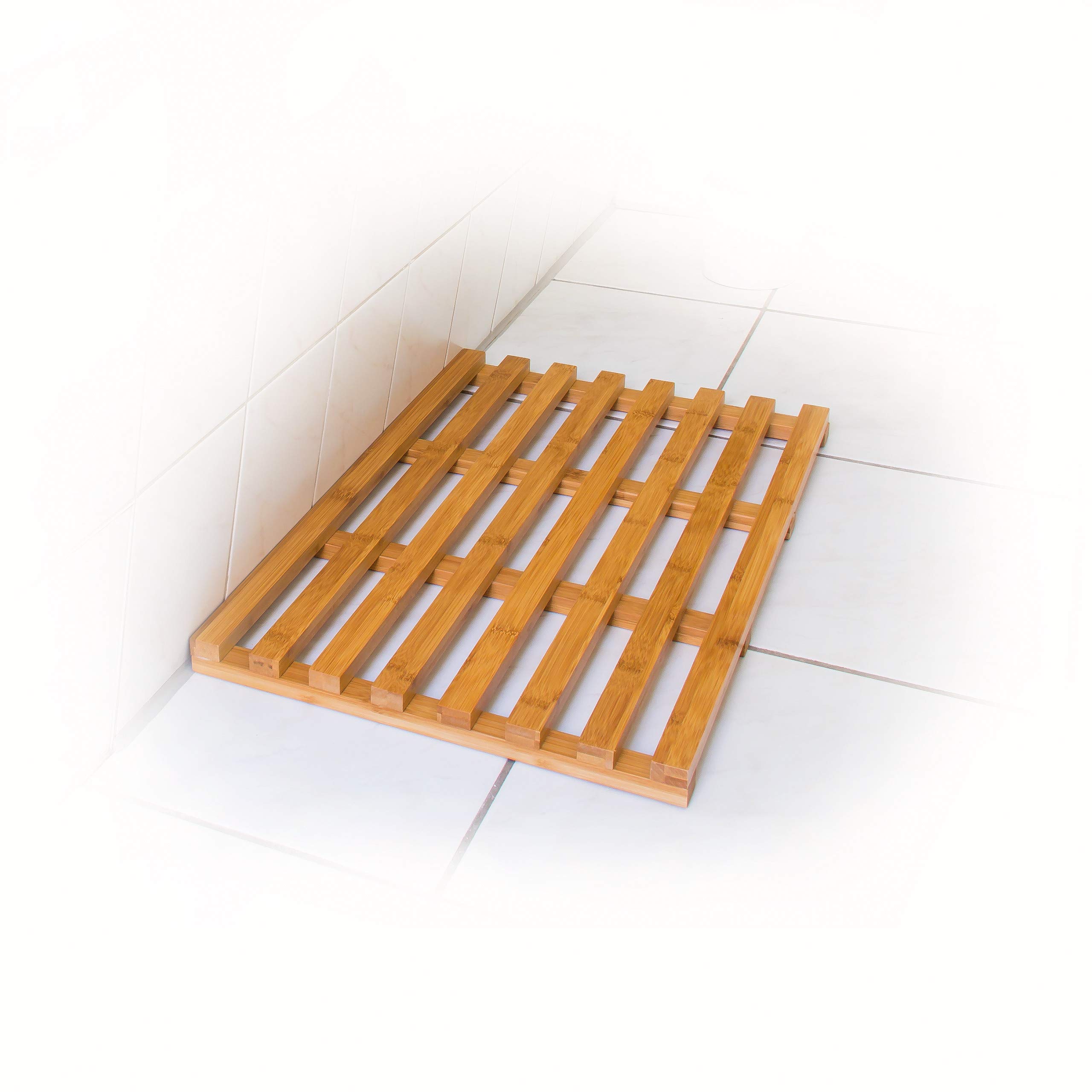 relaxdays-holzvorleger-bambus-badvorleger-holzrost-36-5x56-5x3cm-natur image 2