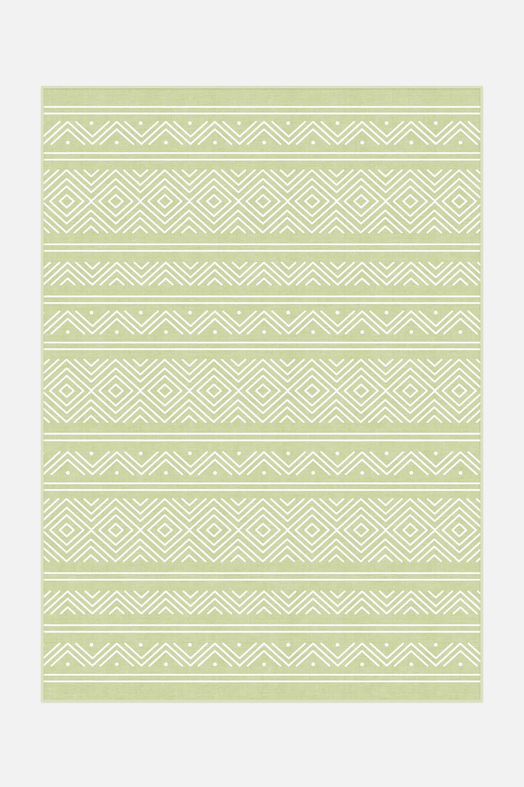 teppana-outdoor-aztek-gr-n-teppich-waschbar-boho image 1