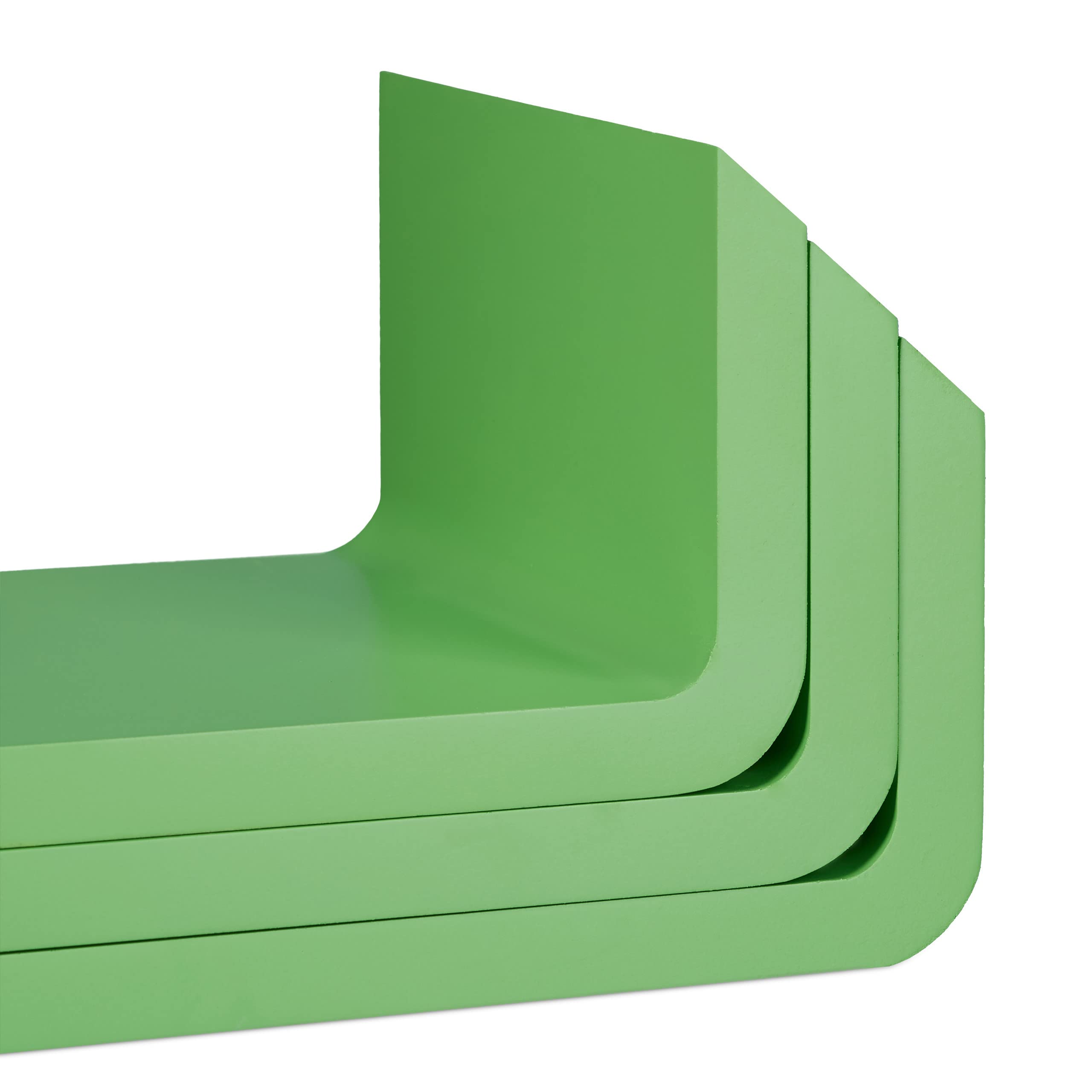 relaxdays-regalbrett-3er-set-u-form-h-ngeregal-wandboard-mdf-gr-n-30-45-60-cm image 5