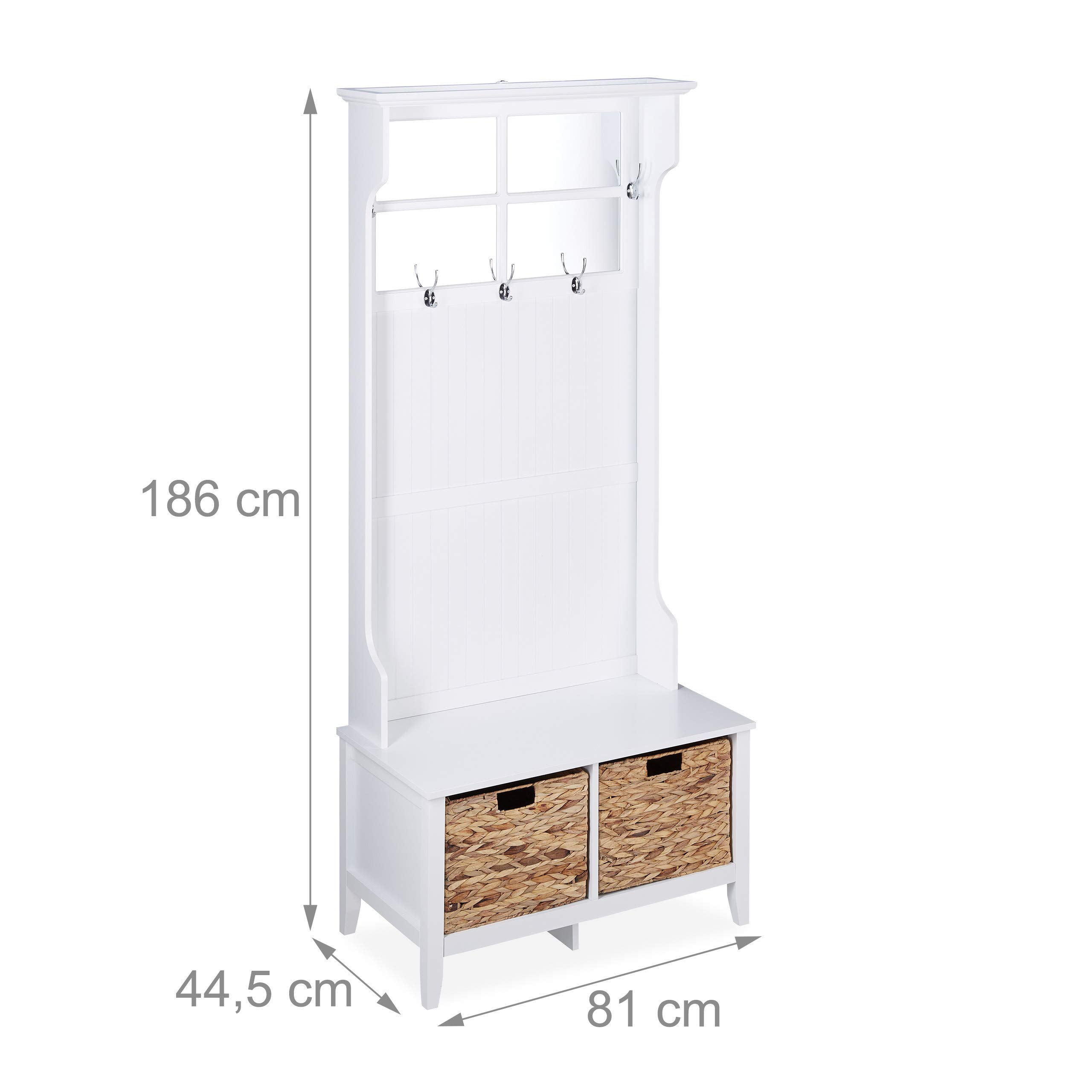 relaxdays-garderobe-landhausstil-wei-mit-spiegel-sitzbank-und-stauraum-186-x-81- image 4