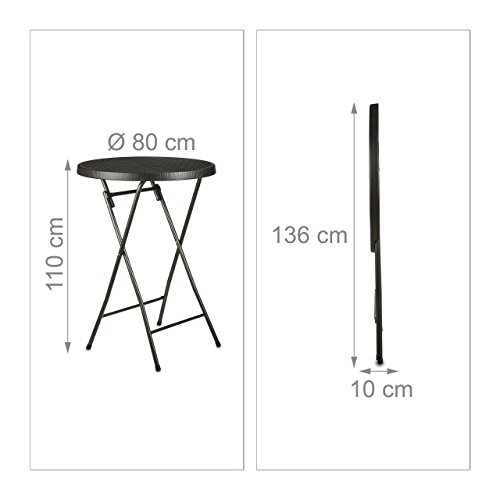 relaxdays-stehtisch-klappbar-bastian-rund-110-x-80-cm-rattan-optik-schwarz image 8