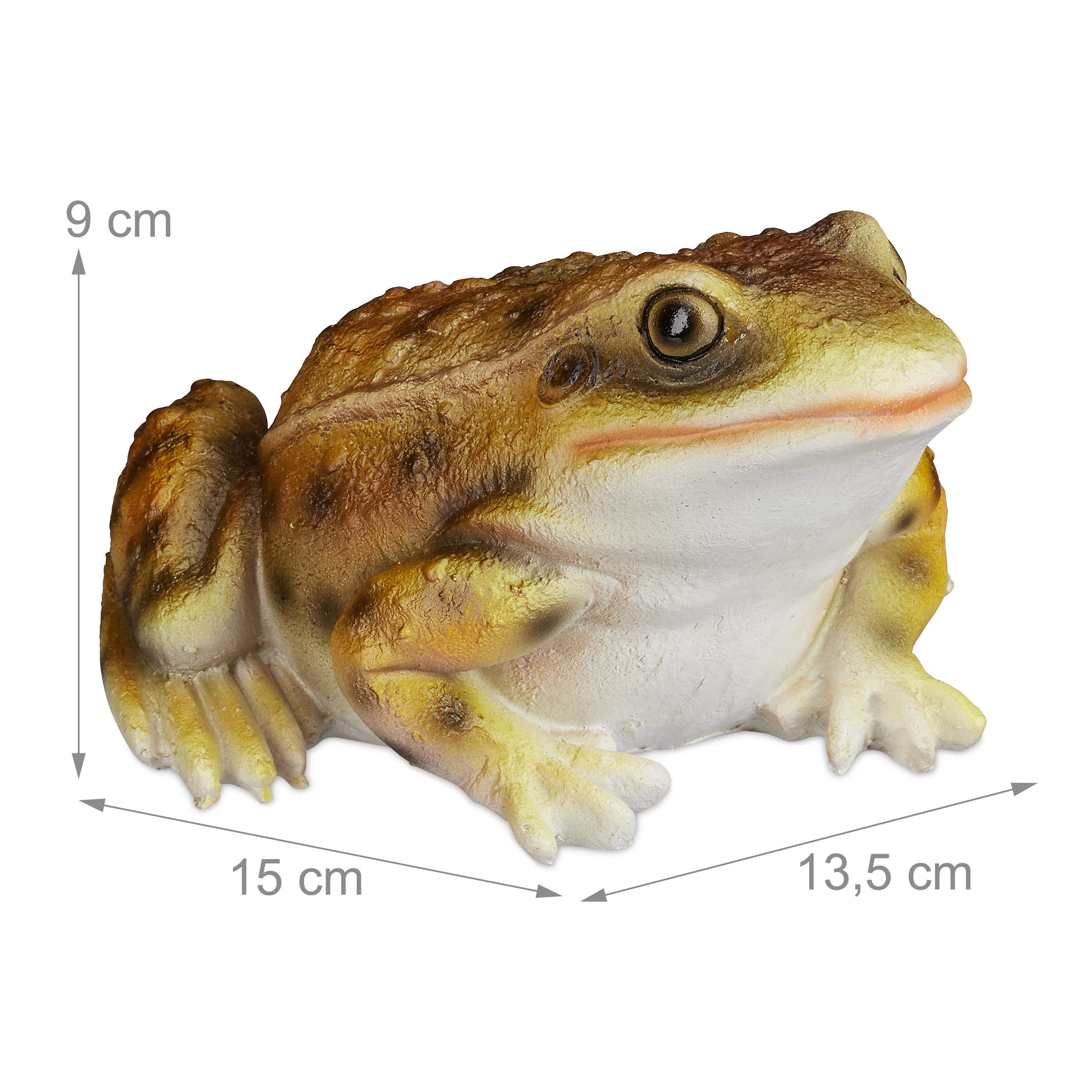 relaxdays-gartenfigur-frosch-sitzend-kunststein-gelb-9-x-13-5-x-15-cm image 4