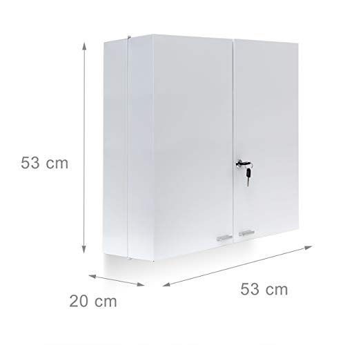 relaxdays-medikamentenschrank-stahl-xxl-53x53x20-cm-wei-abschlie-bar image 8