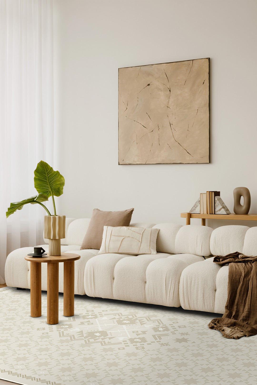 teppana-harry-potter-duell-beige-teppich-waschbarer-fan-teppich image 4
