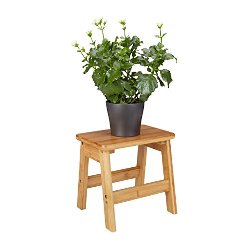 relaxdays-fu-bank-rustico-bambus-hocker-natur-27-cm image 7