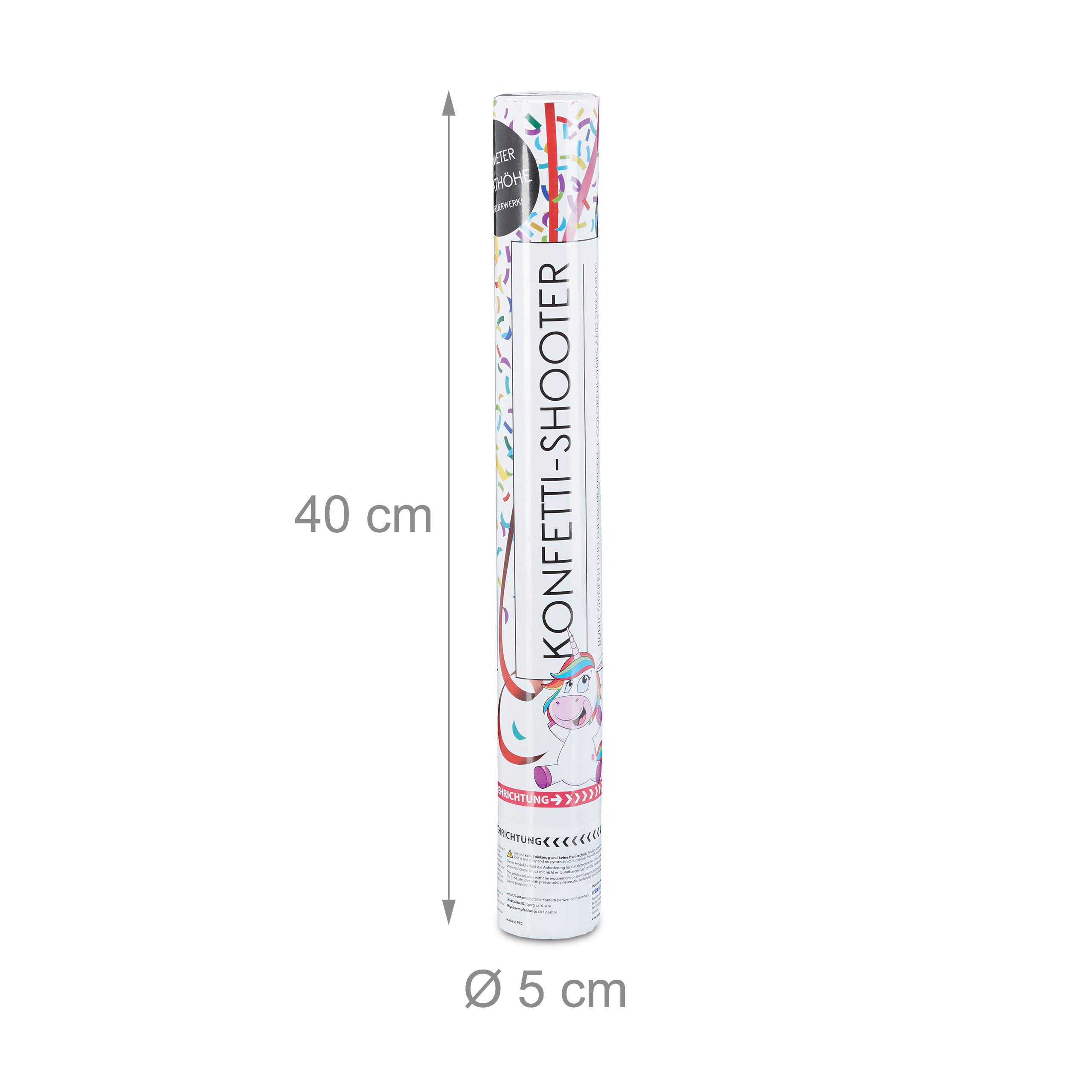 relaxdays-10er-set-party-popper-40-cm-einhornglitter image 4