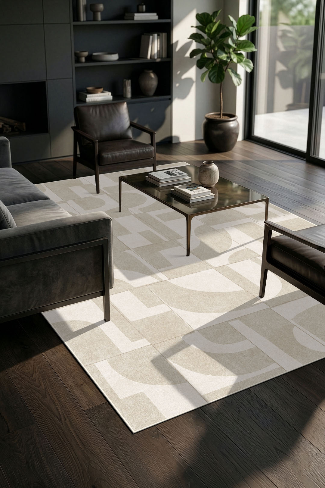 teppana-vika-beige-geometrisch-indoor-teppich image 4