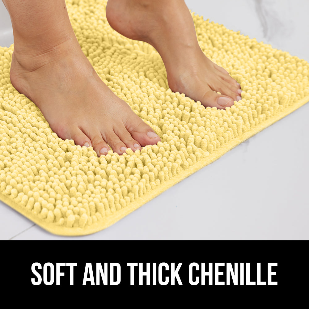 gorilla-grip-chenille-badematte-waschbar image 2