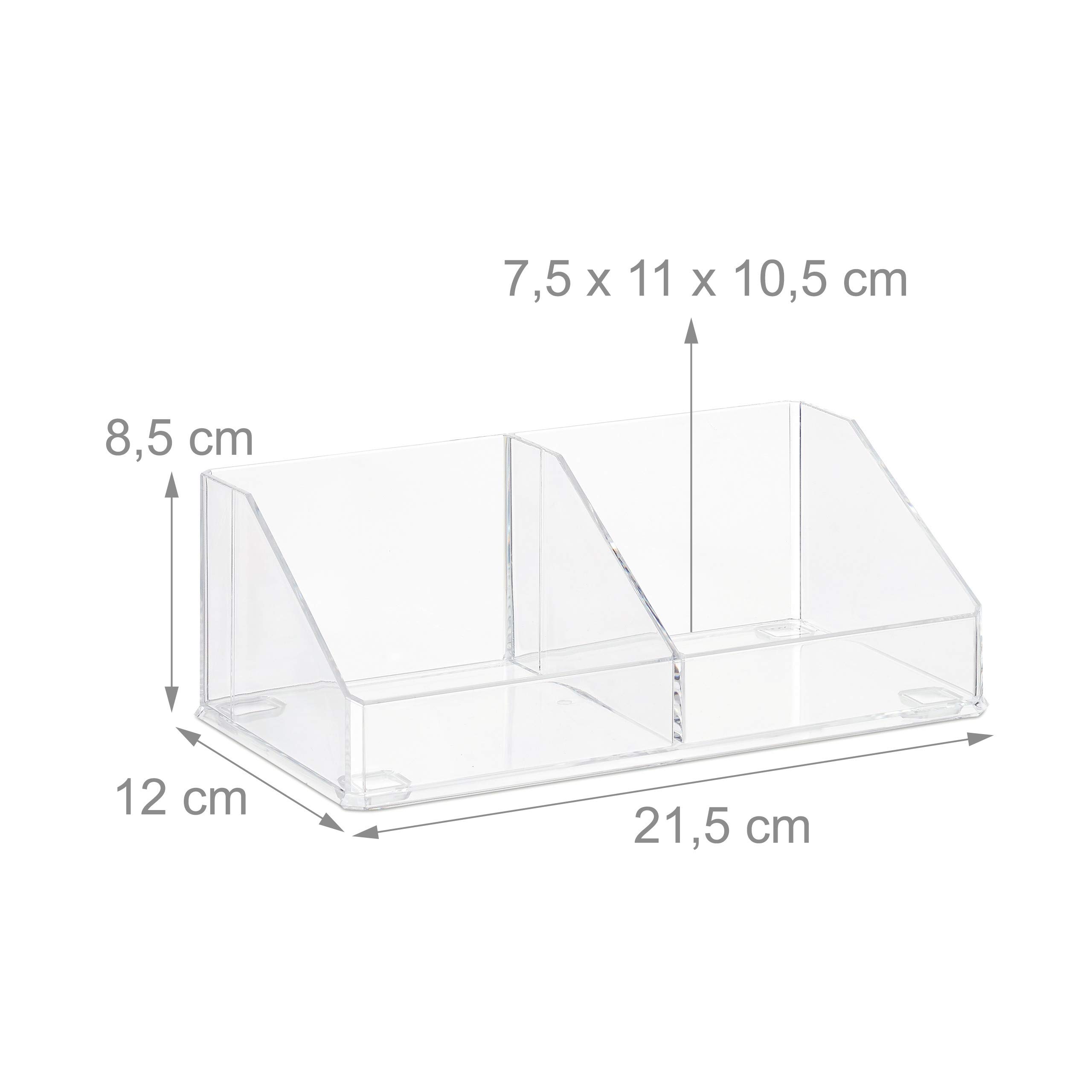 relaxdays-make-up-organizer-acryl-transparent-2-f-cher-21-5-cm image 4