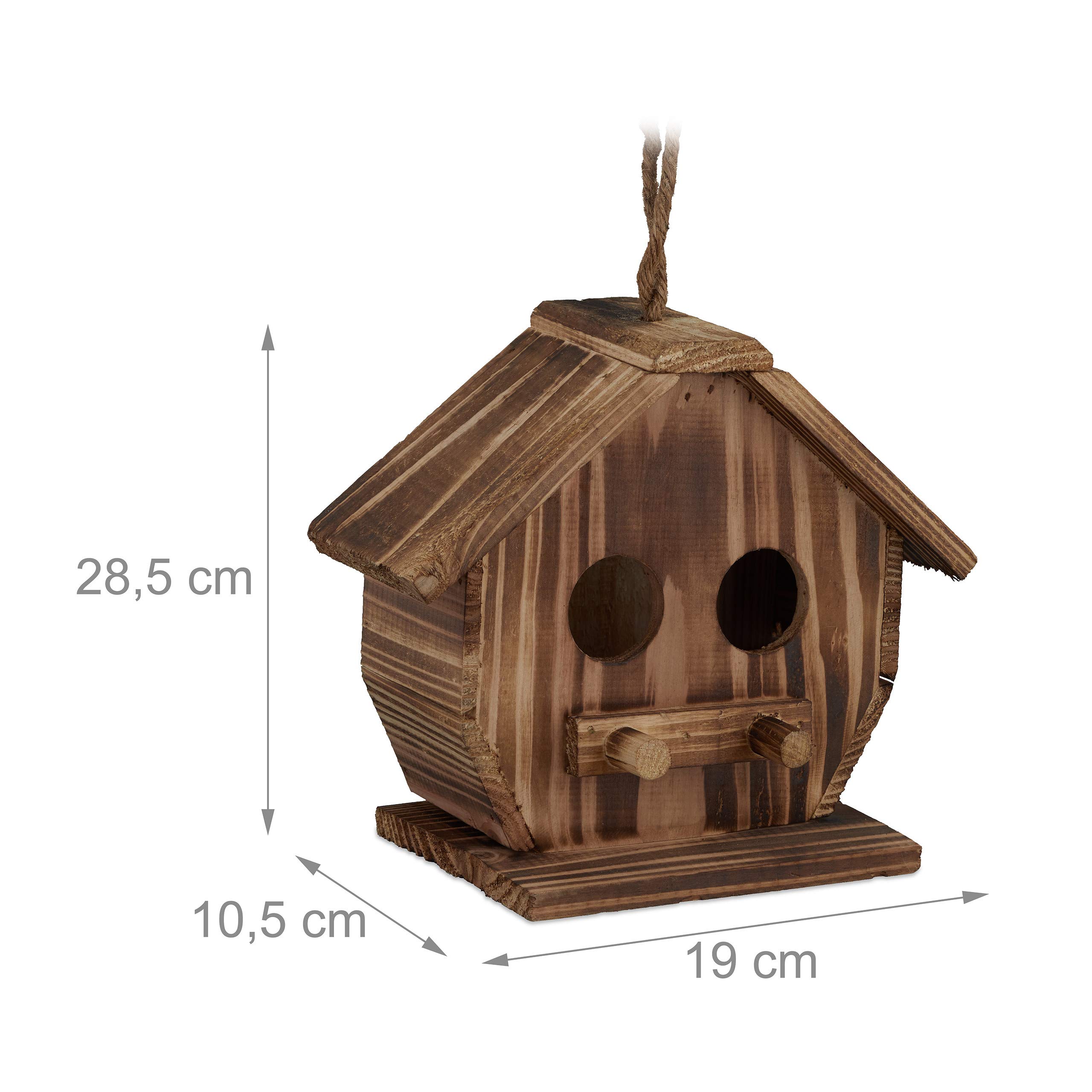 relaxdays-deko-vogelhaus-gebranntes-holz-natur image 4