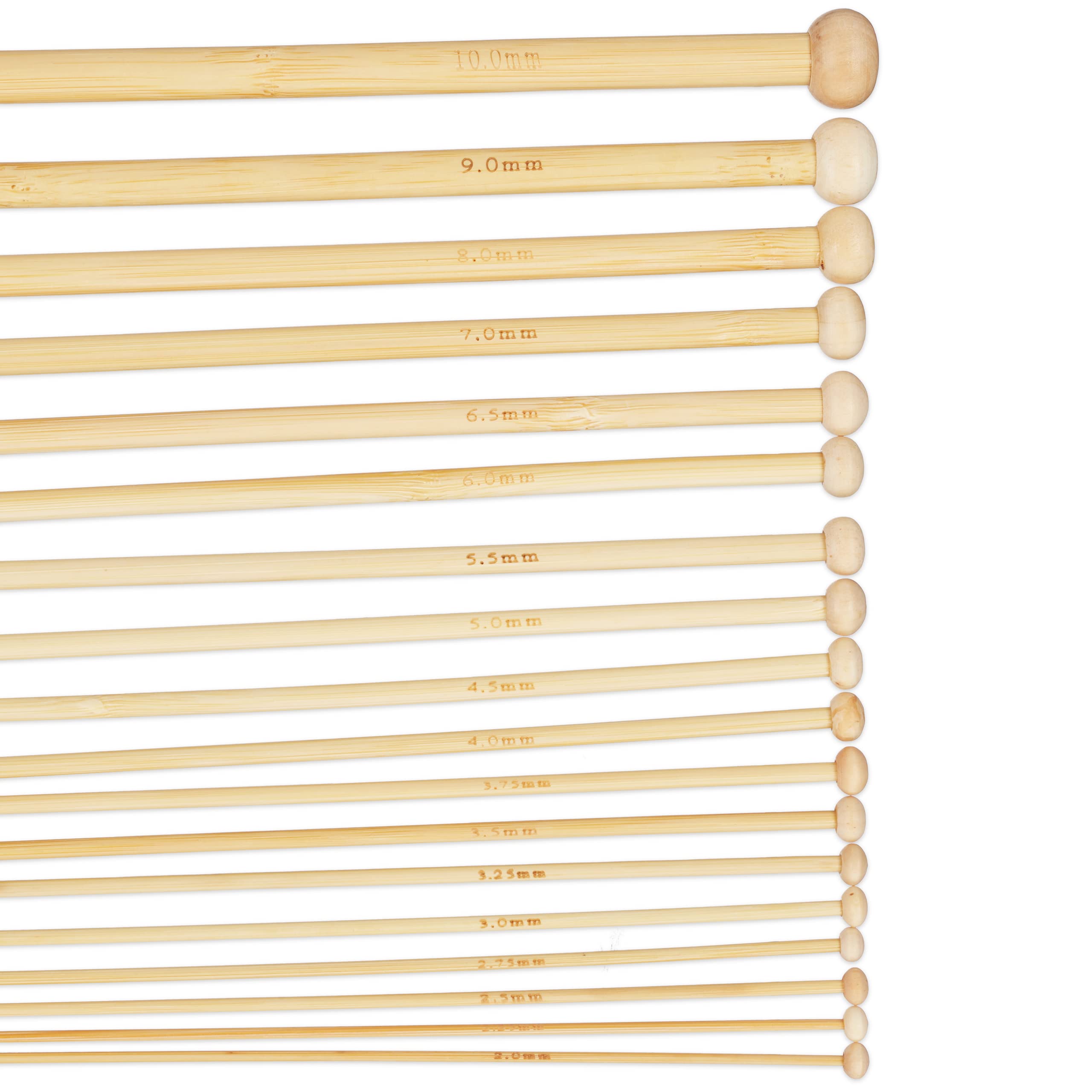 relaxdays-stricknadeln-set-36-teilig-bambus-natur-jackenstricknadeln-2-10-mm image 6