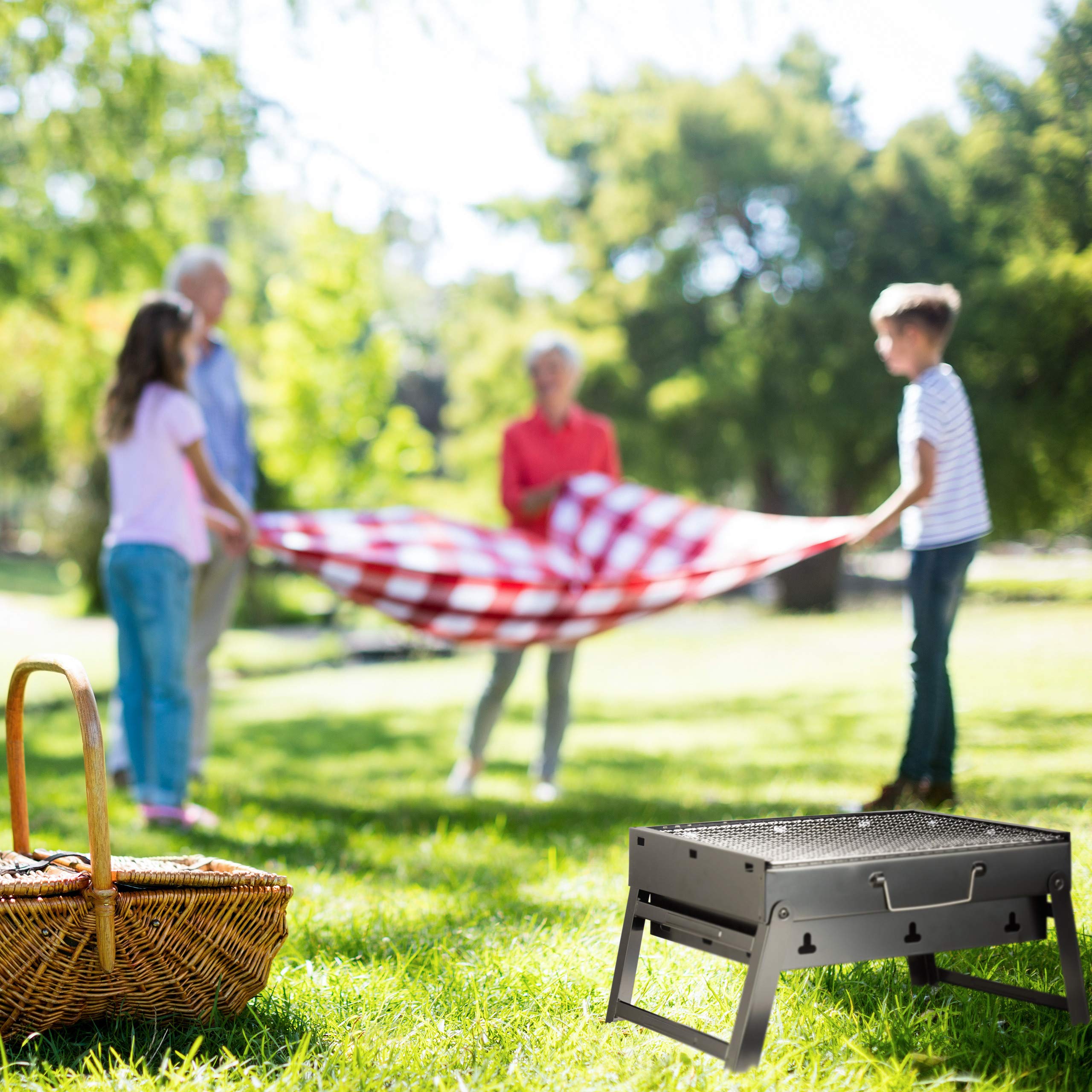 relaxdays-koffergrill-camping-klappgrill-4-personen-schwarz image 5