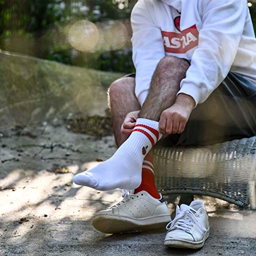 astra-sportsocken-herzanker-2er-pack-rot-wei-unisex-gr-35-46 image 8