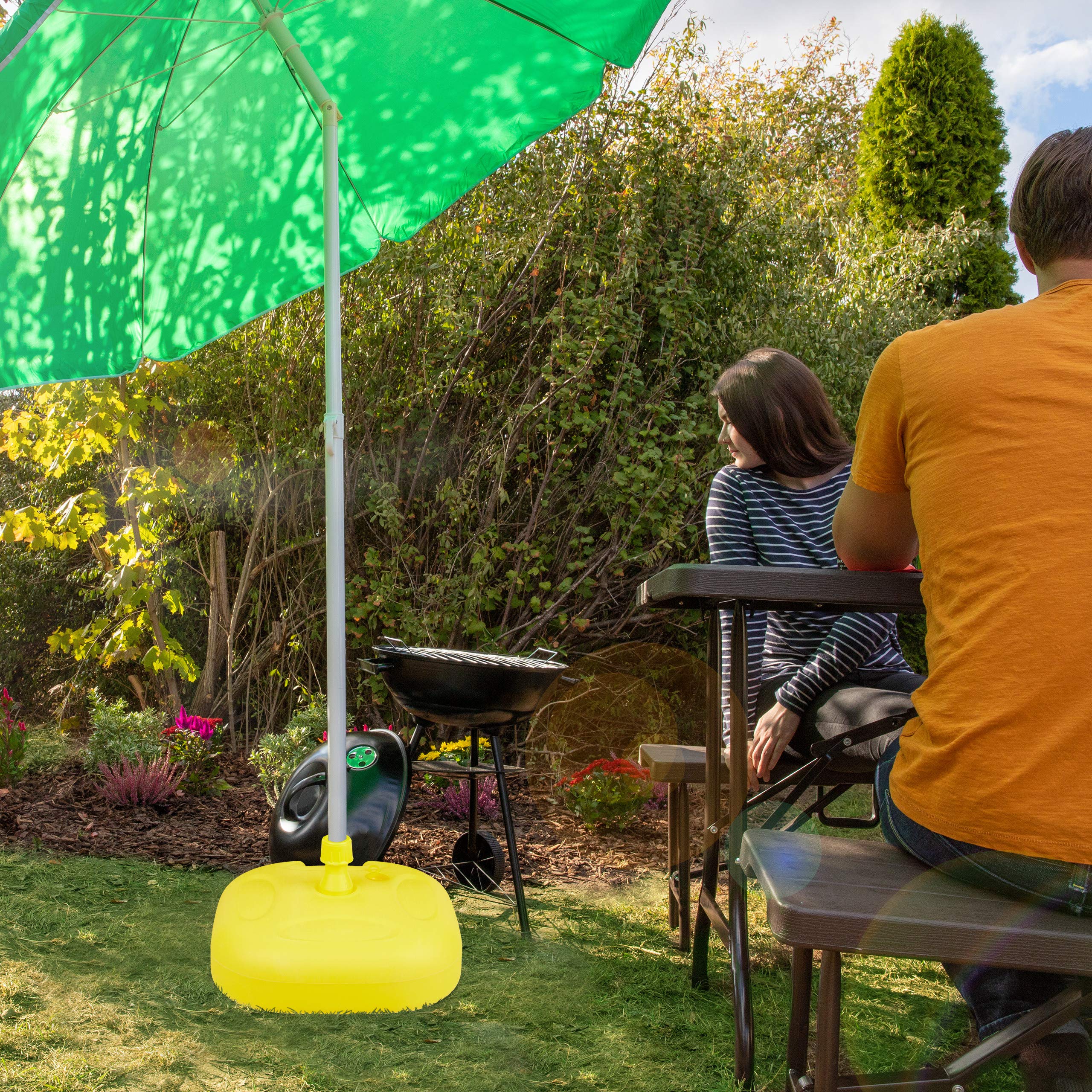 relaxdays-sonnenschirmst-nder-kunststoff-bef-llbar-gelb-43-x-43-cm-stock-25-32-m image 2