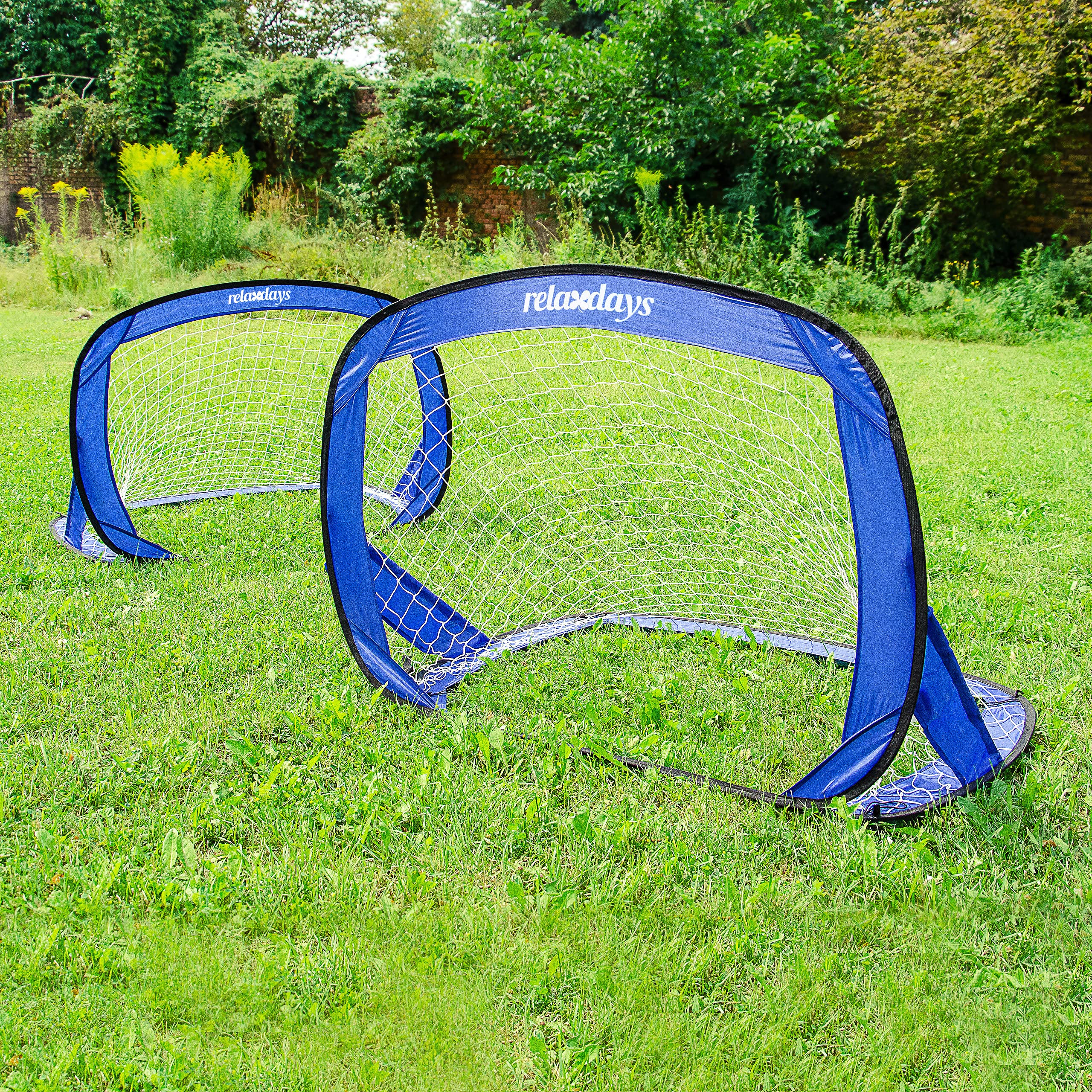 relaxdays-pop-up-tor-2er-set-80-x-120-x-80-cm-dunkelblau image 2