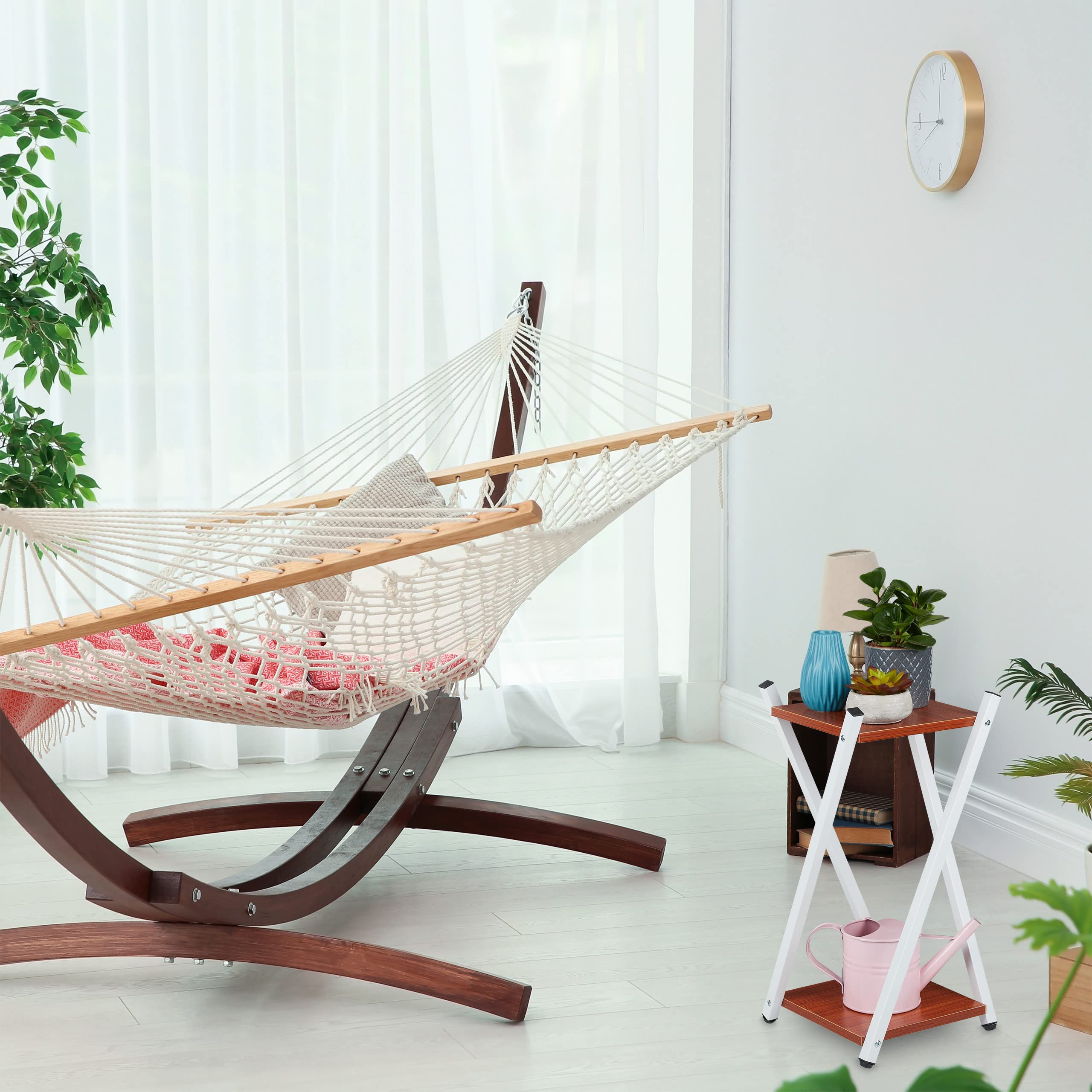 relaxdays-blumenst-nder-2-etagen-hbt-57-x-29-x-29-cm-wei-rotbraun image 2