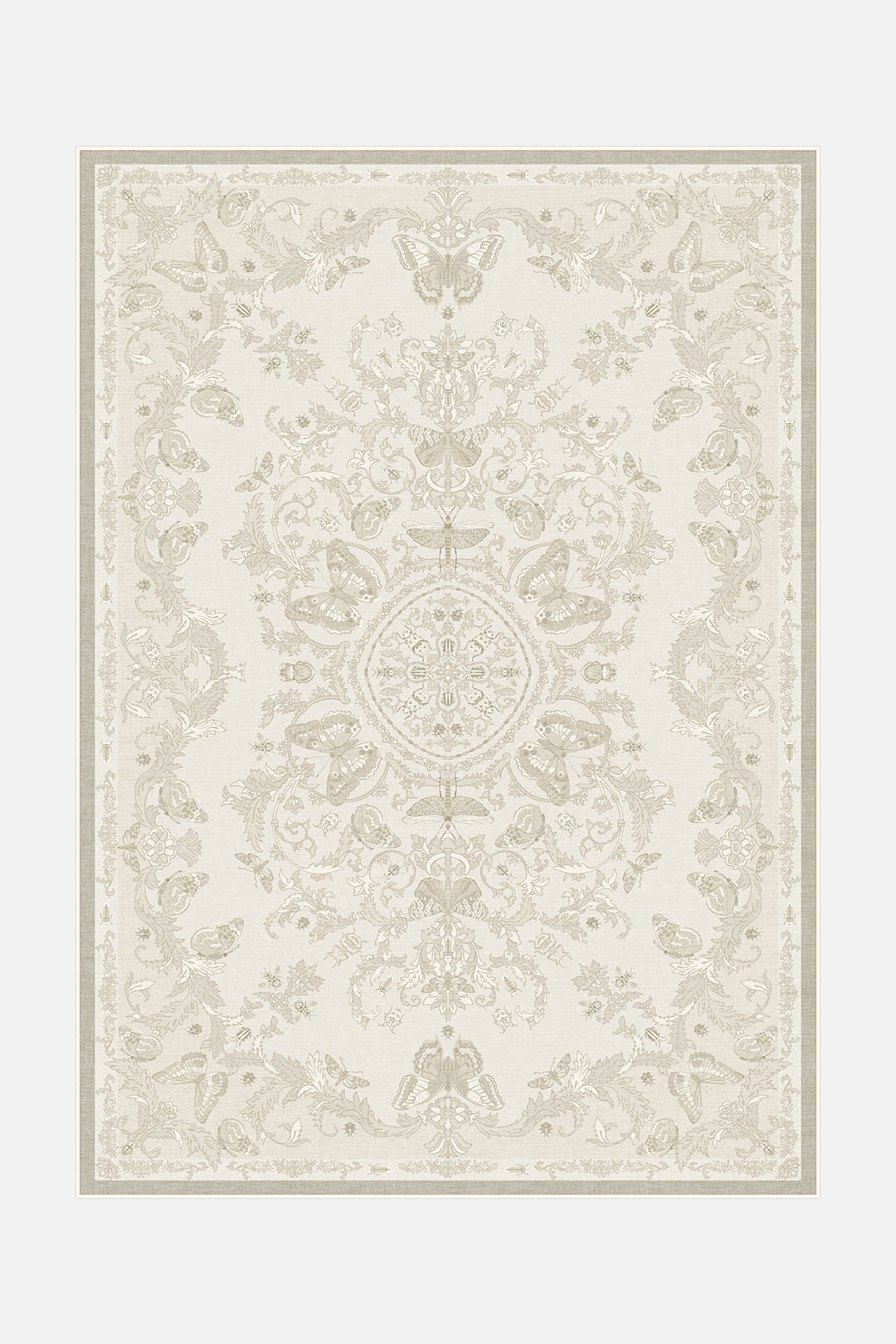 teppana-nymphalis-beige-teppich-waschbarer-flora-fauna-teppich-in-beige-braun-ta image 1