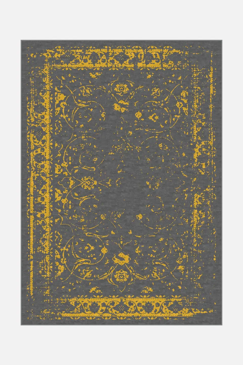 teppana-alea-gold-waschbarer-teppich-modern image 1