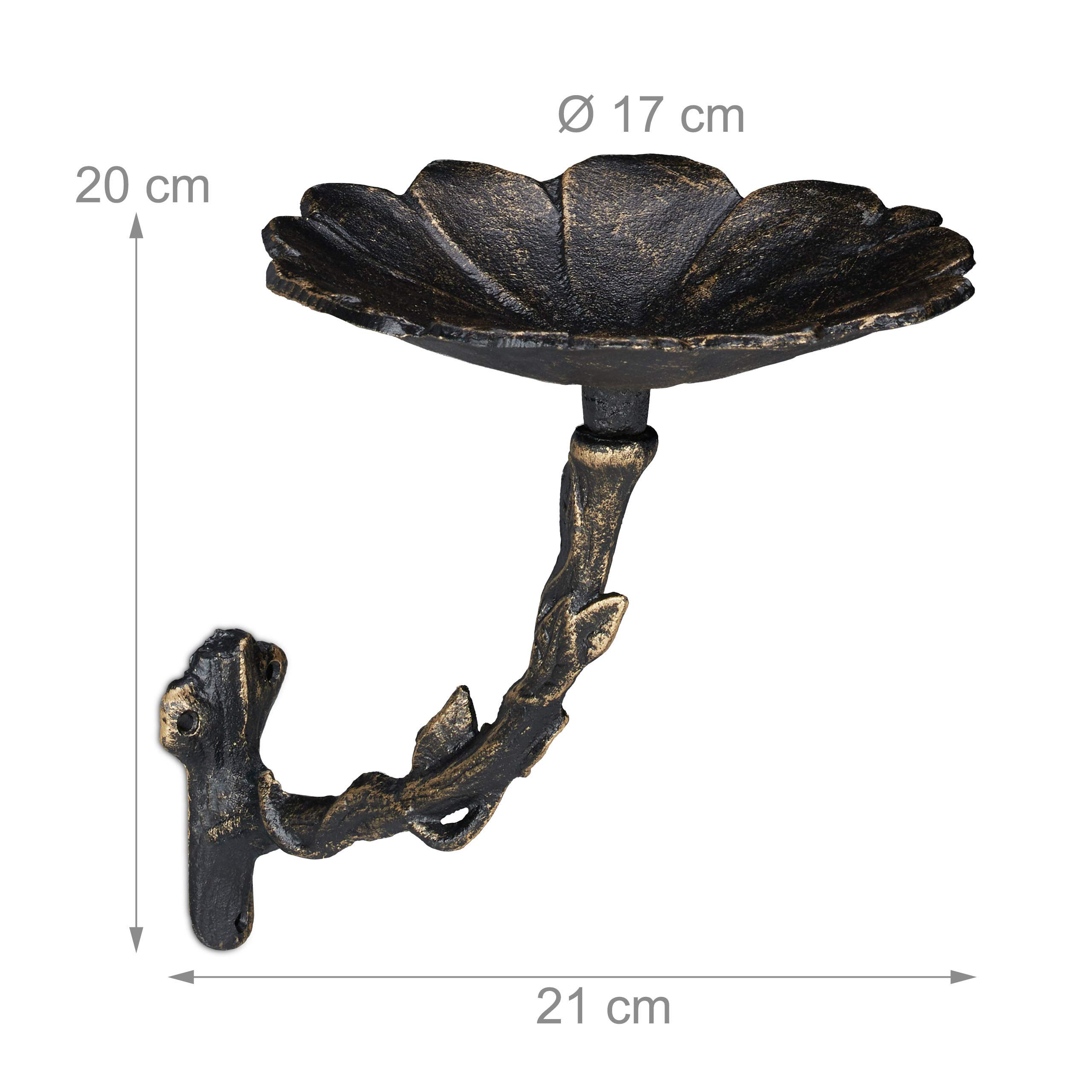 relaxdays-vogeltr-nke-bl-te-gusseisen-bronze-wandmontage image 4