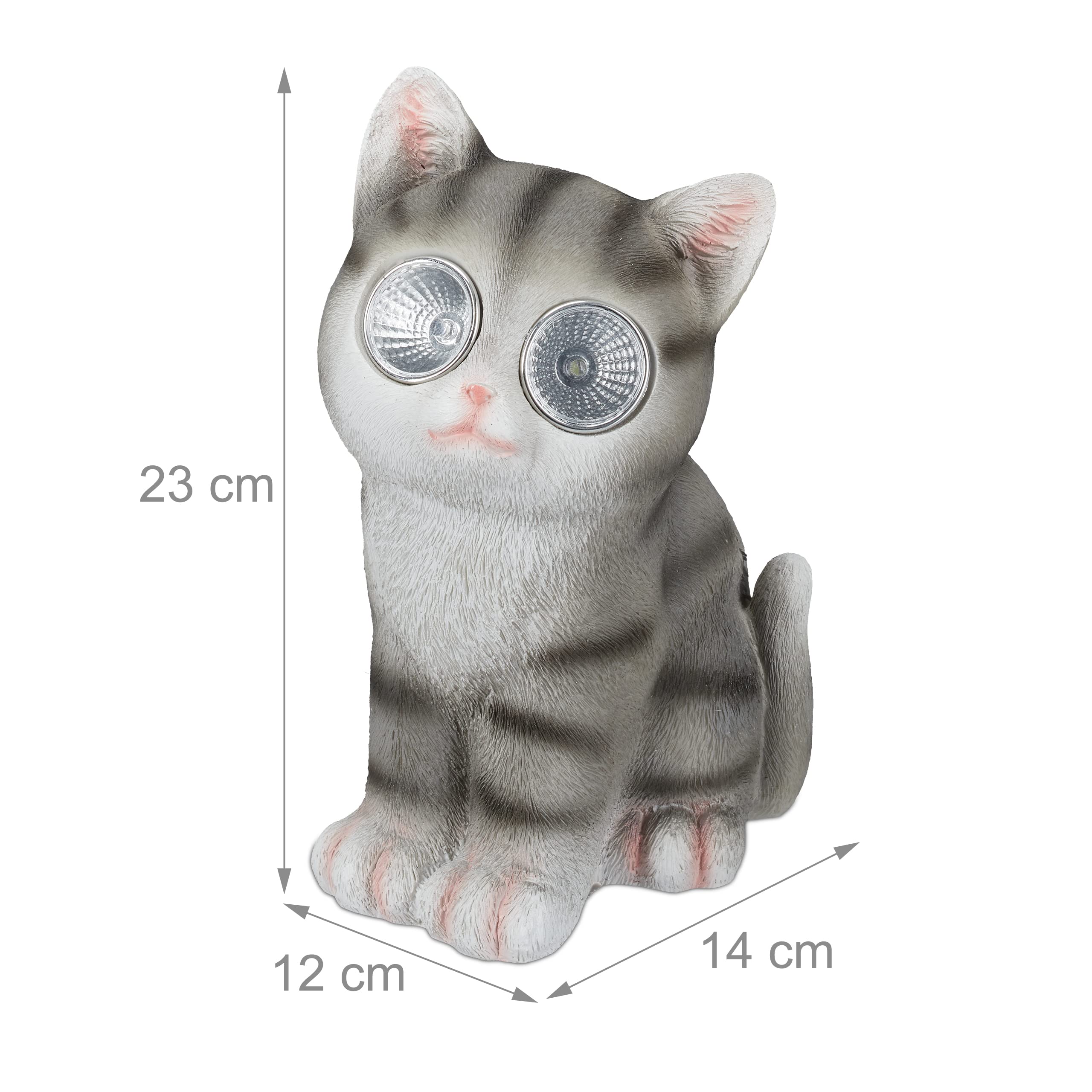 relaxdays-gartenfigur-katze-led-solar-23-x-12-x-14-cm-grau image 4