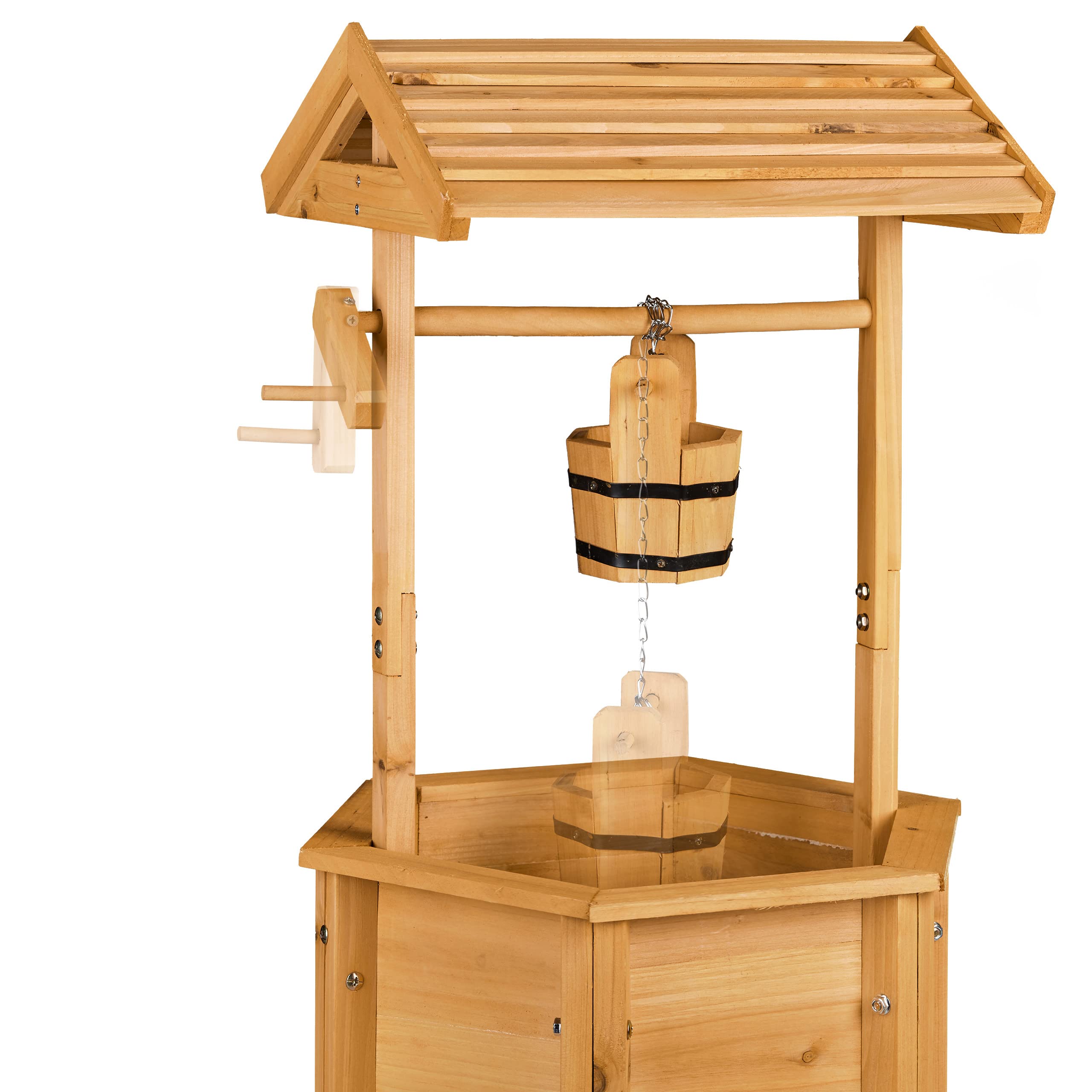 relaxdays-dekobrunnen-garten-holz-ziehbrunnen-82-x-47-x-41-cm-natur image 4