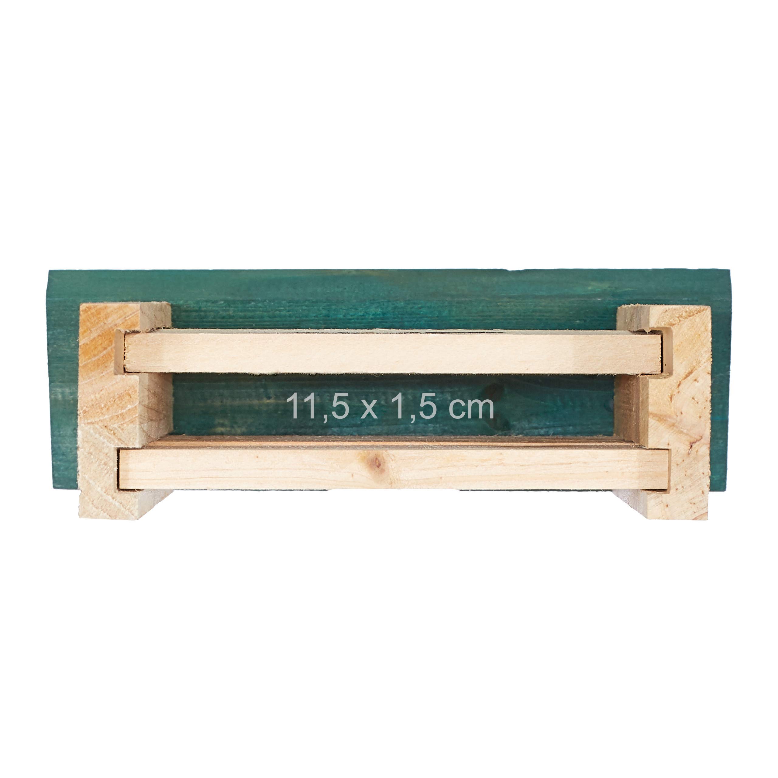 relaxdays-fledermauskasten-holz-natur-gr-n-unterschlupf-25-5-x-18-x-6-cm image 5
