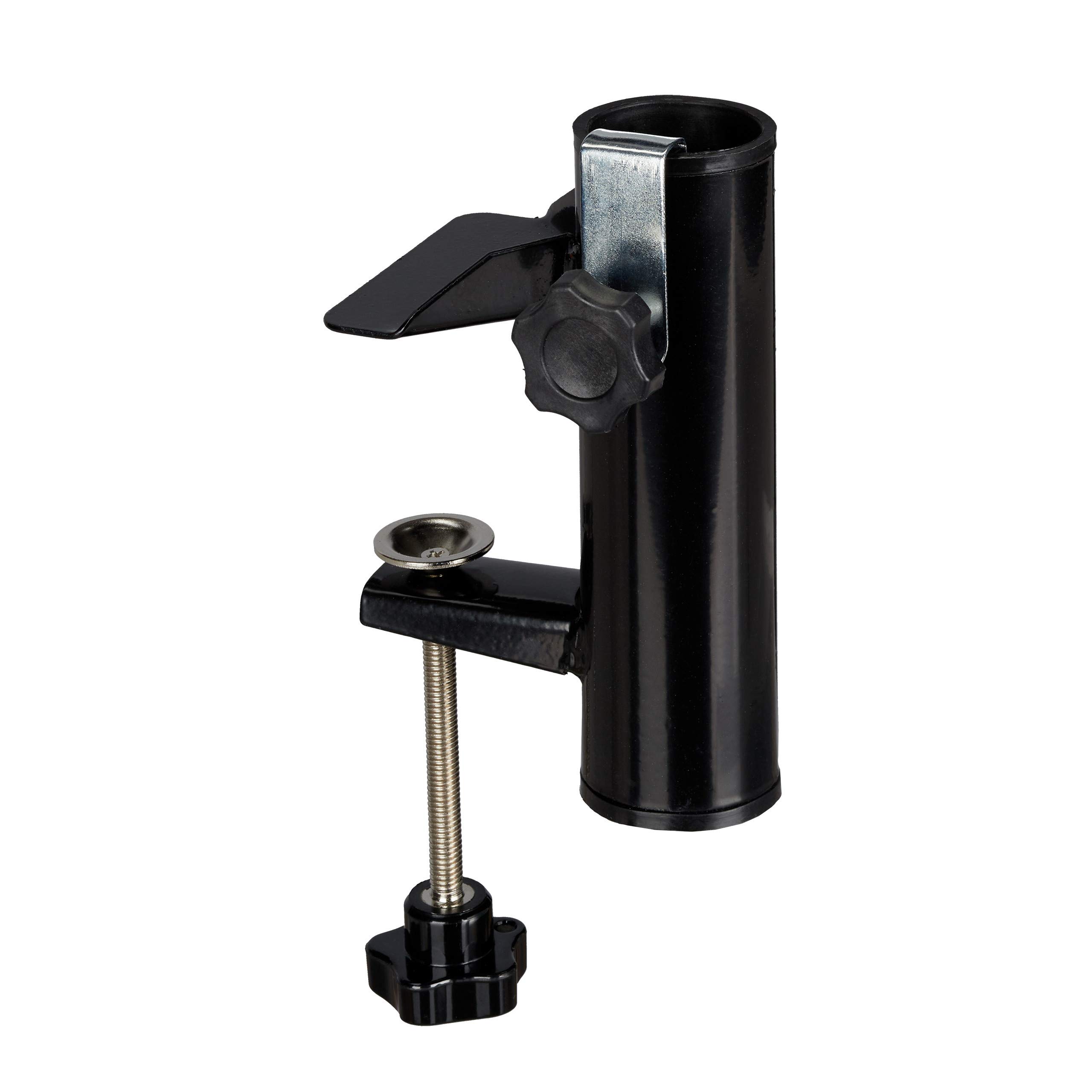 relaxdays-sonnenschirmhalter-balkon-klemme-f-r-gel-nder-19-38-mm-stahl-schwarz image 1