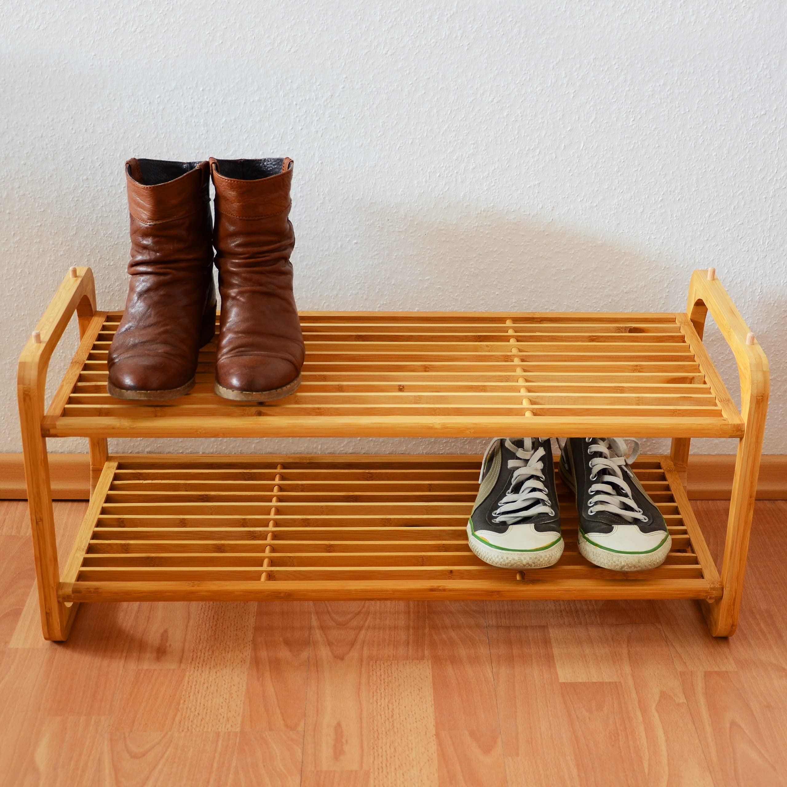 relaxdays-schuhregal-bambus-natur-stapelbares-regal-33x75x33-cm-f-r-6-paar-2-abl image 2