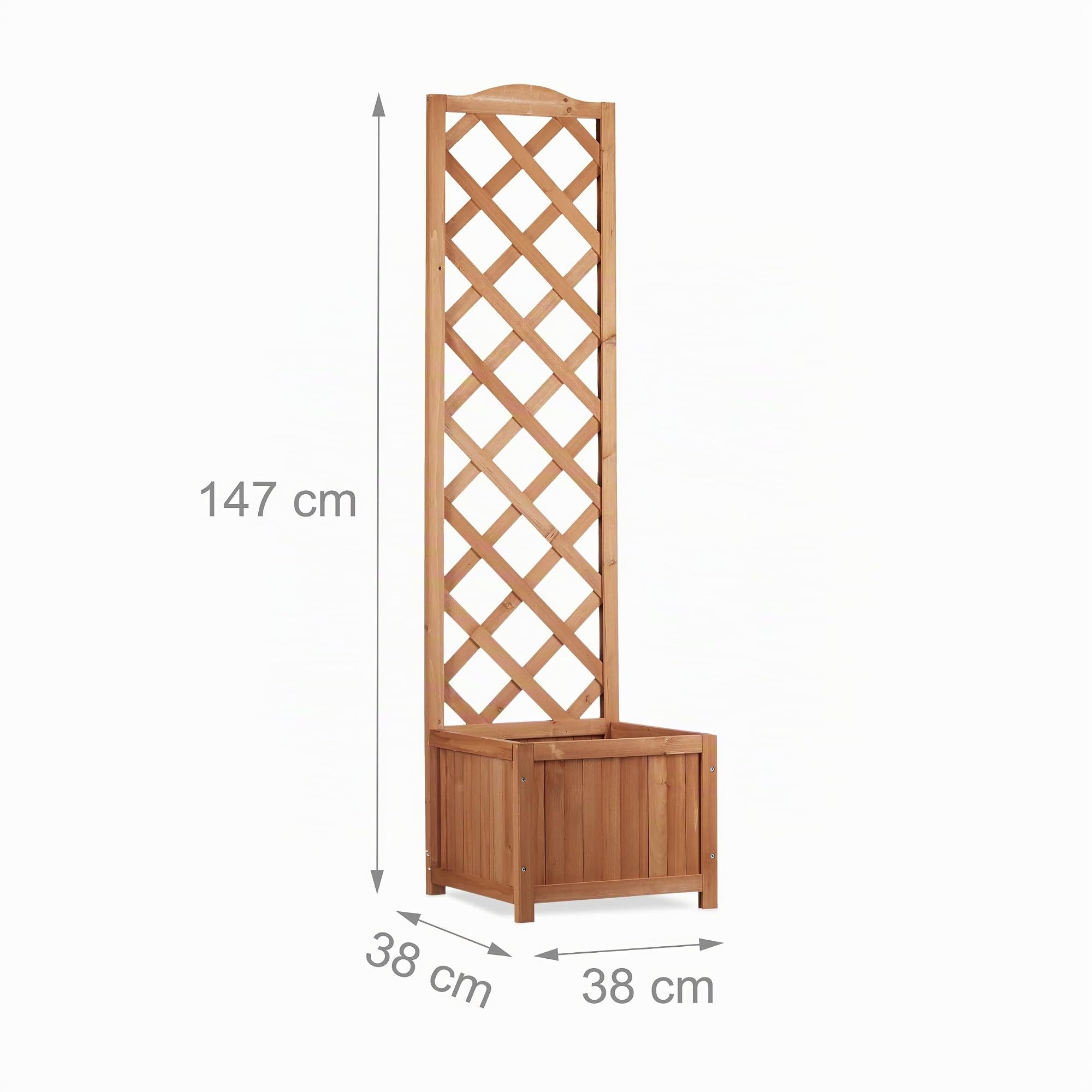 relaxdays-rankkasten-holz-mit-rankgitter-pflanzk-bel-147-x-38-x-38-cm-natur image 4