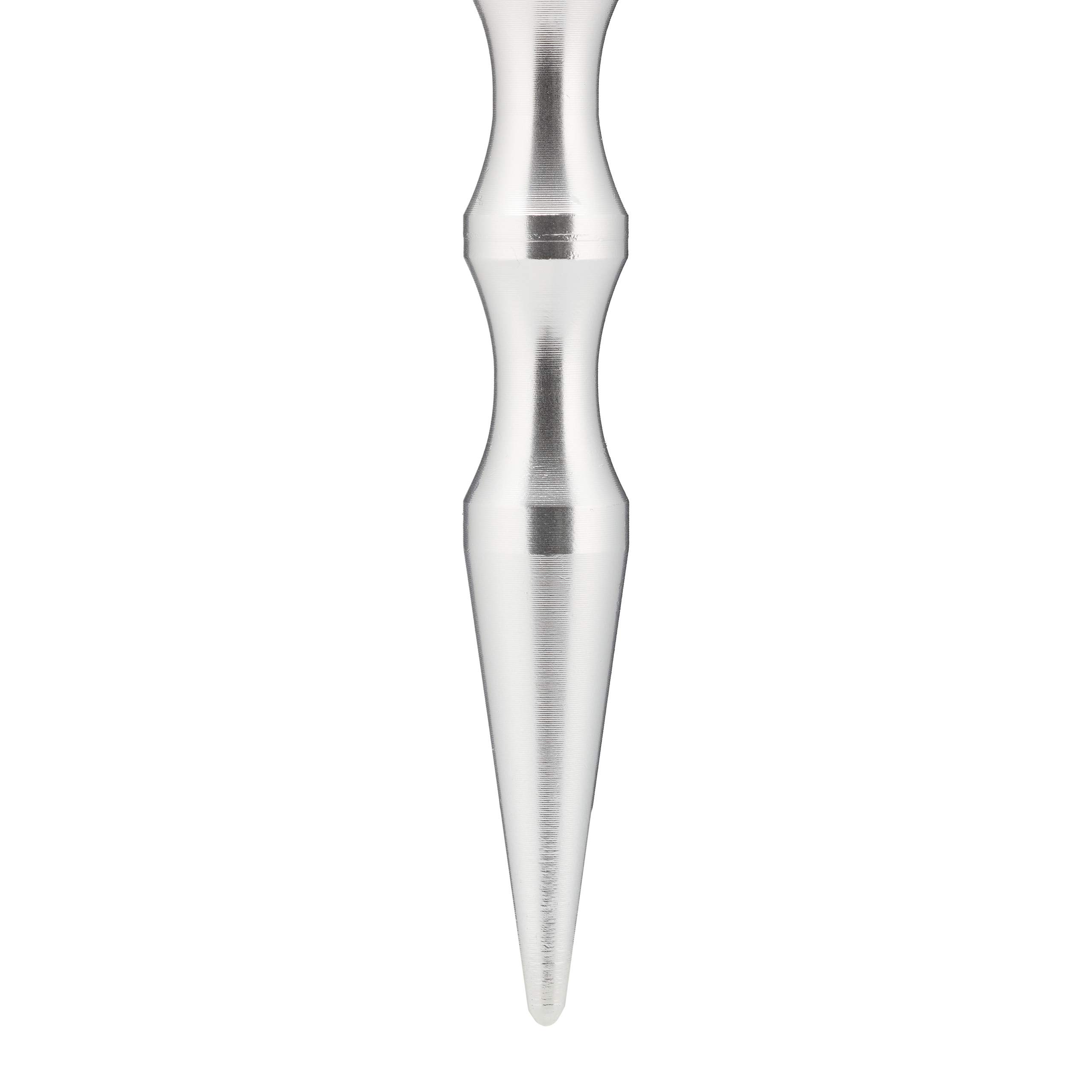 relaxdays-kubotan-2er-set-silber-14-cm-schl-sselanh-nger-mit-wellengriff image 7
