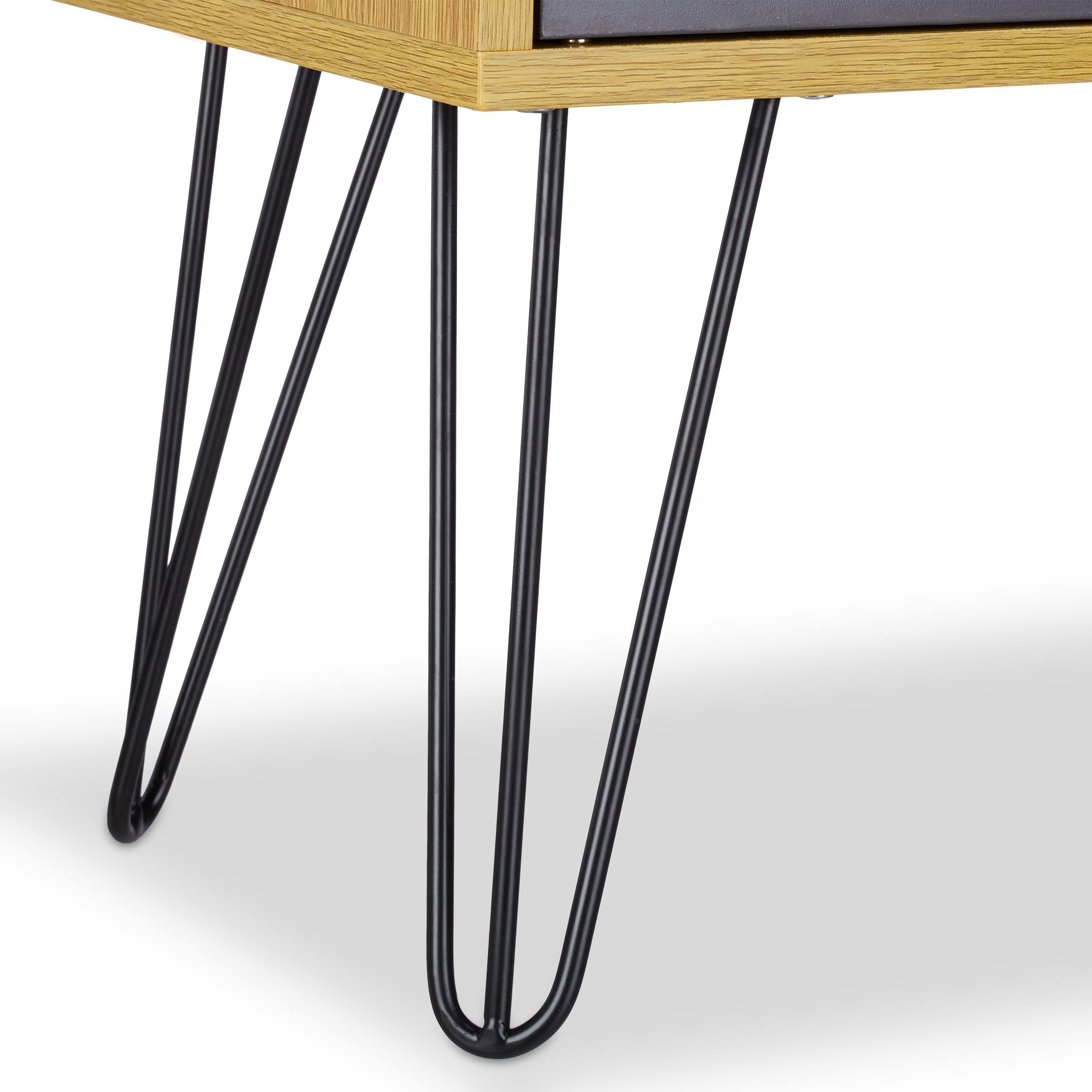relaxdays-regal-vintage-6-f-cher-standregal-braun-metallbeine image 8