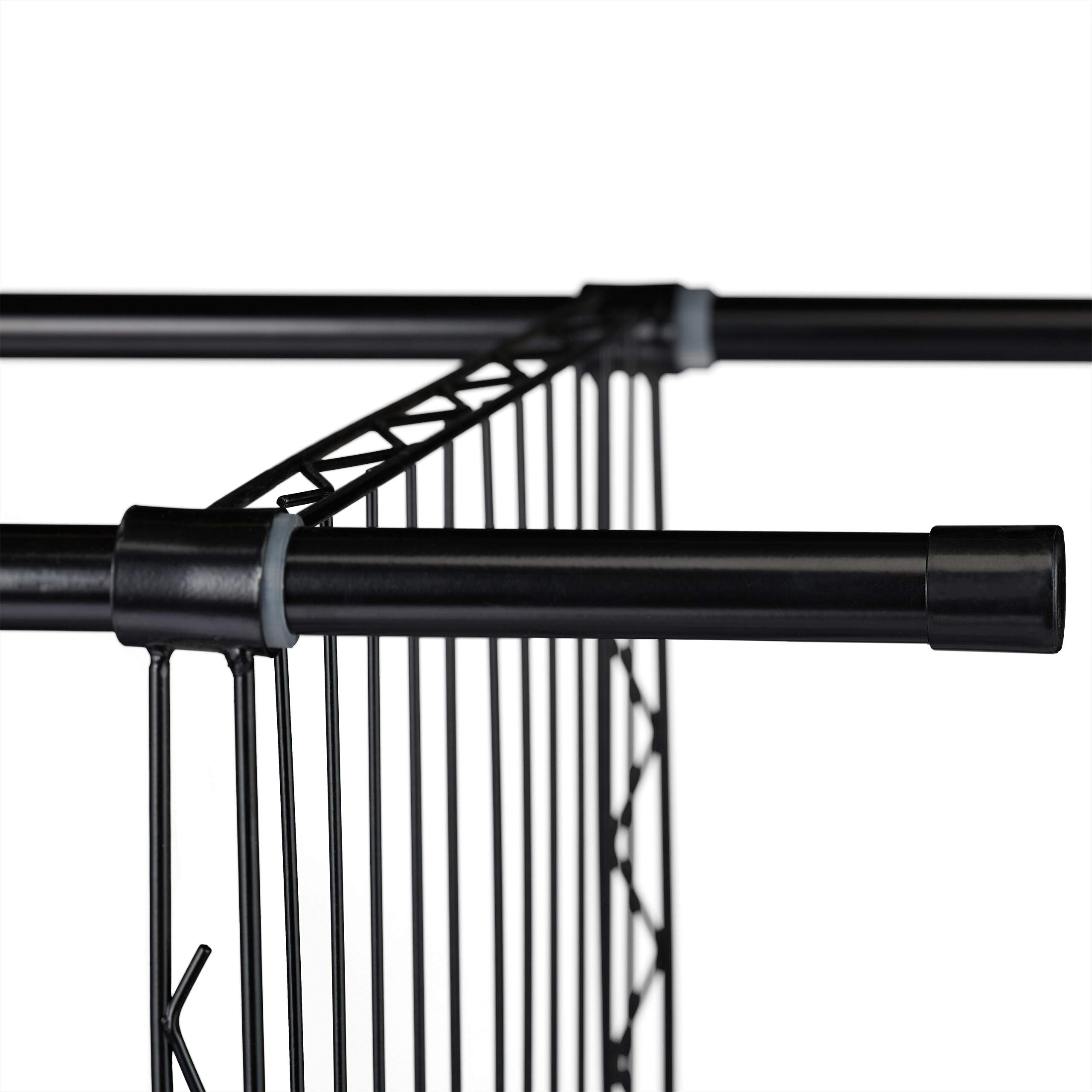 relaxdays-offener-kleiderschrank-metall-schwarz-180x120x45-cm image 8