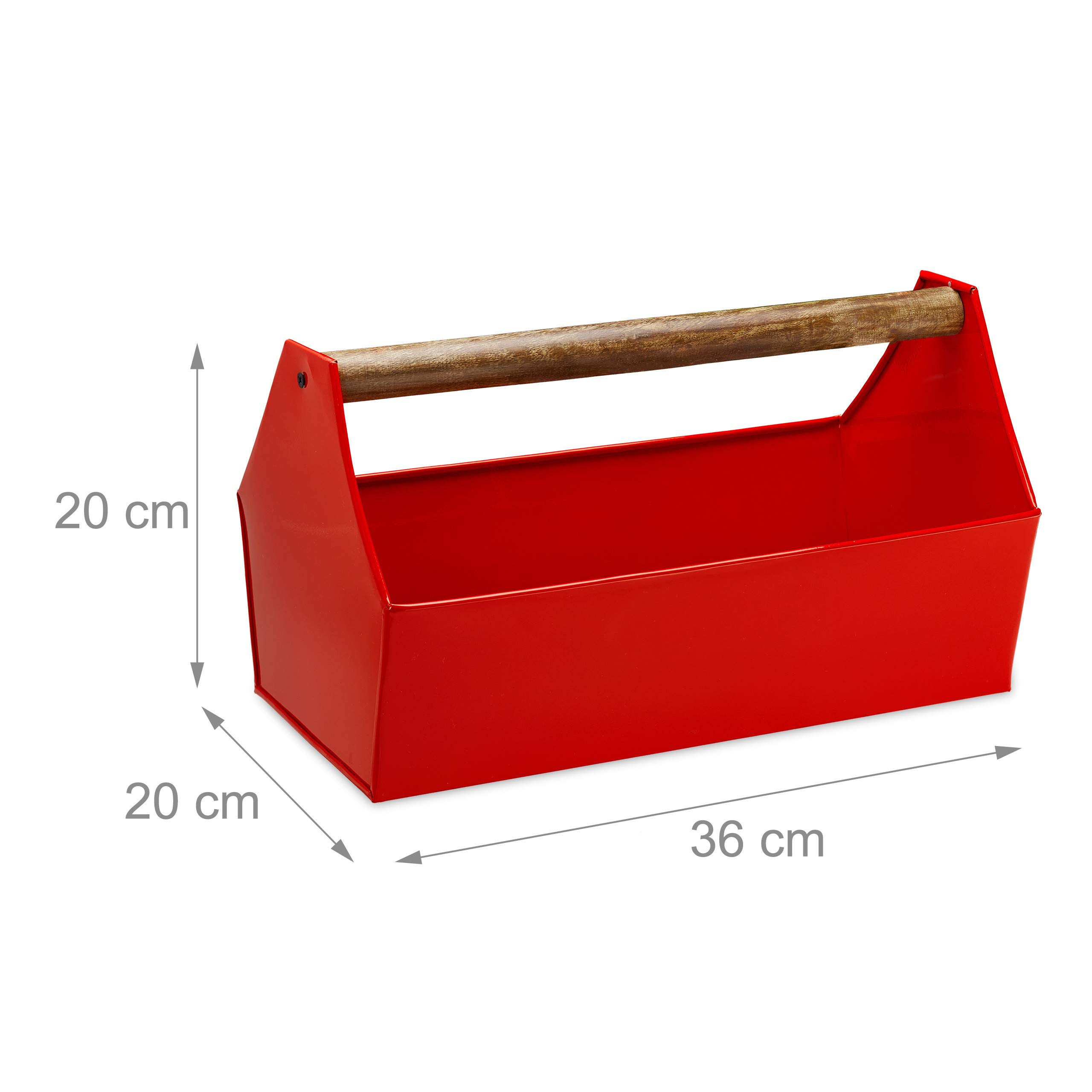 relaxdays-blumenkasten-mit-holzgriff-eisen-36-x-20-cm-rot image 4
