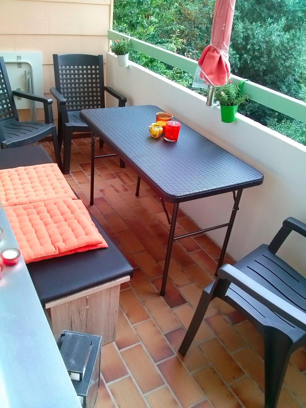 Ideal für kleine Terrasse