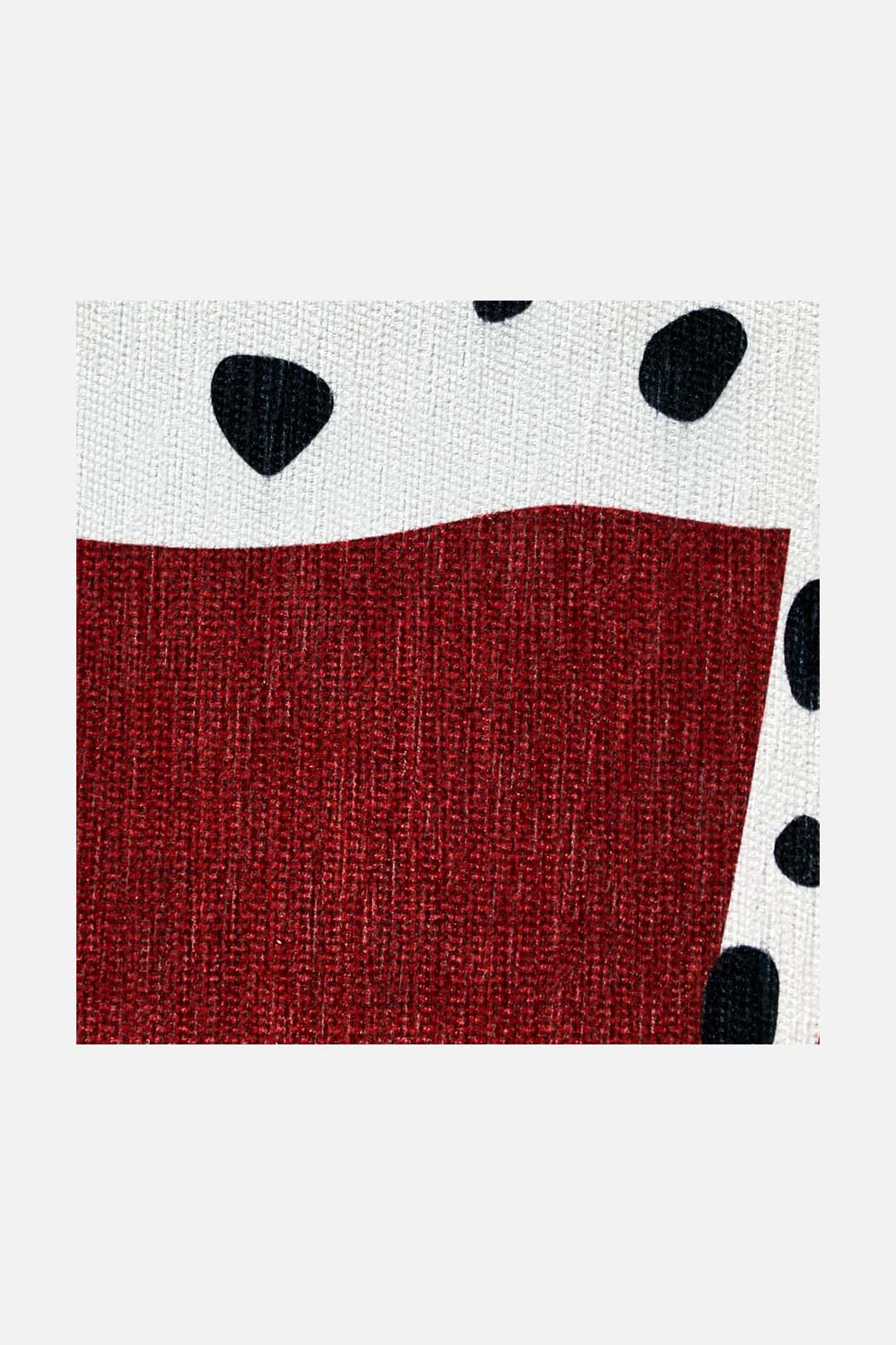 teppana-dalmatiner-rot-teppich-waschbar-kinder-rot-schwarz image 7