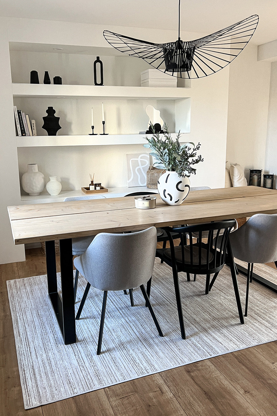 teppana-uni-hellgrau-teppich-waschbarer-modern-indoor-teppich image 4