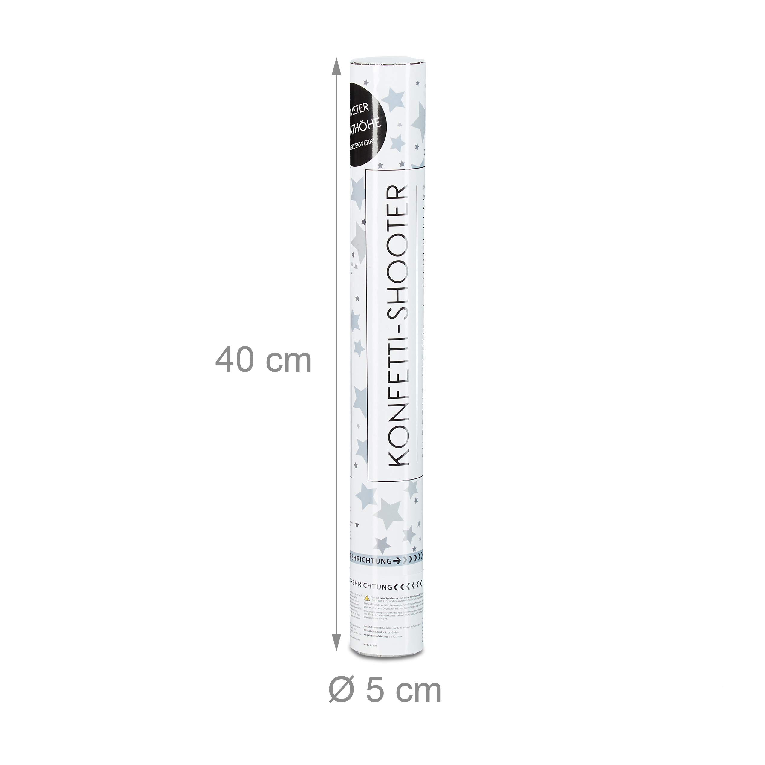 relaxdays-party-popper-silber-40-cm-sternenregen-konfettikanone-bis-8-m image 4