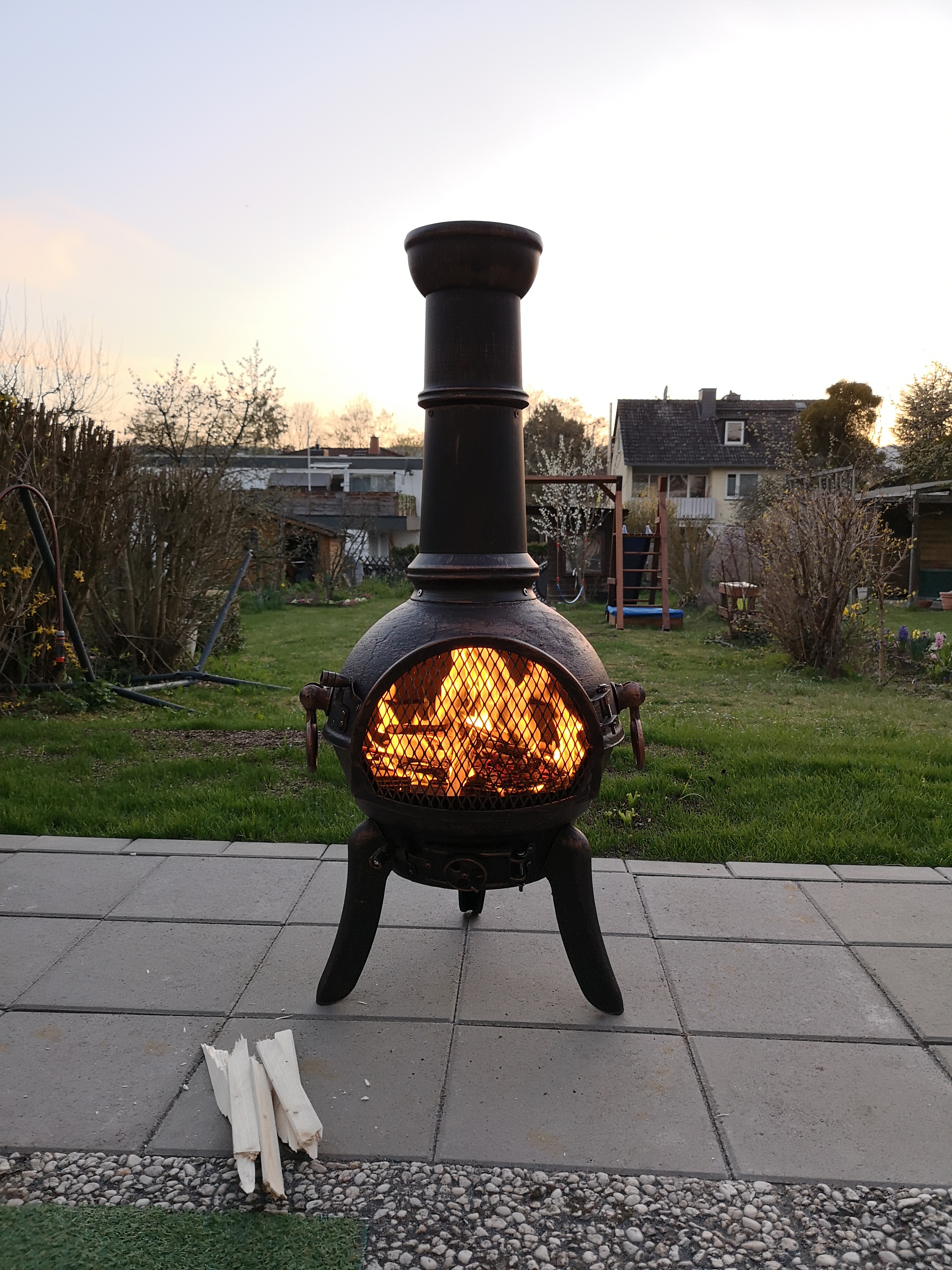 Schöner Ofen für den Herbst