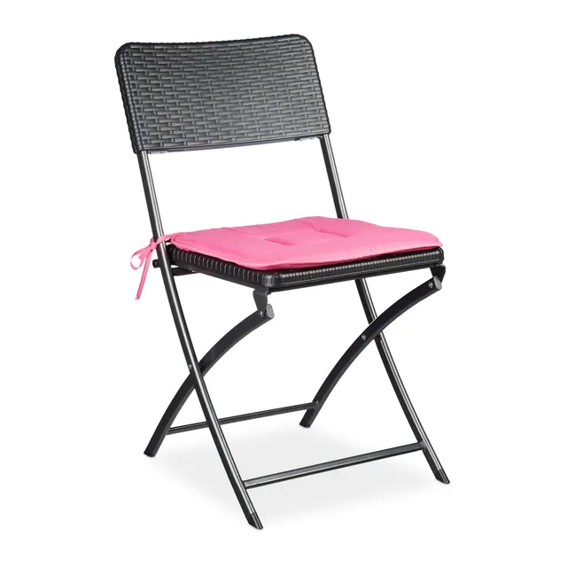 relaxdays-klappstuhl-bastian-gartenstuhl-klappbar-rattan-optik-schwarz-82x44x50- image 1