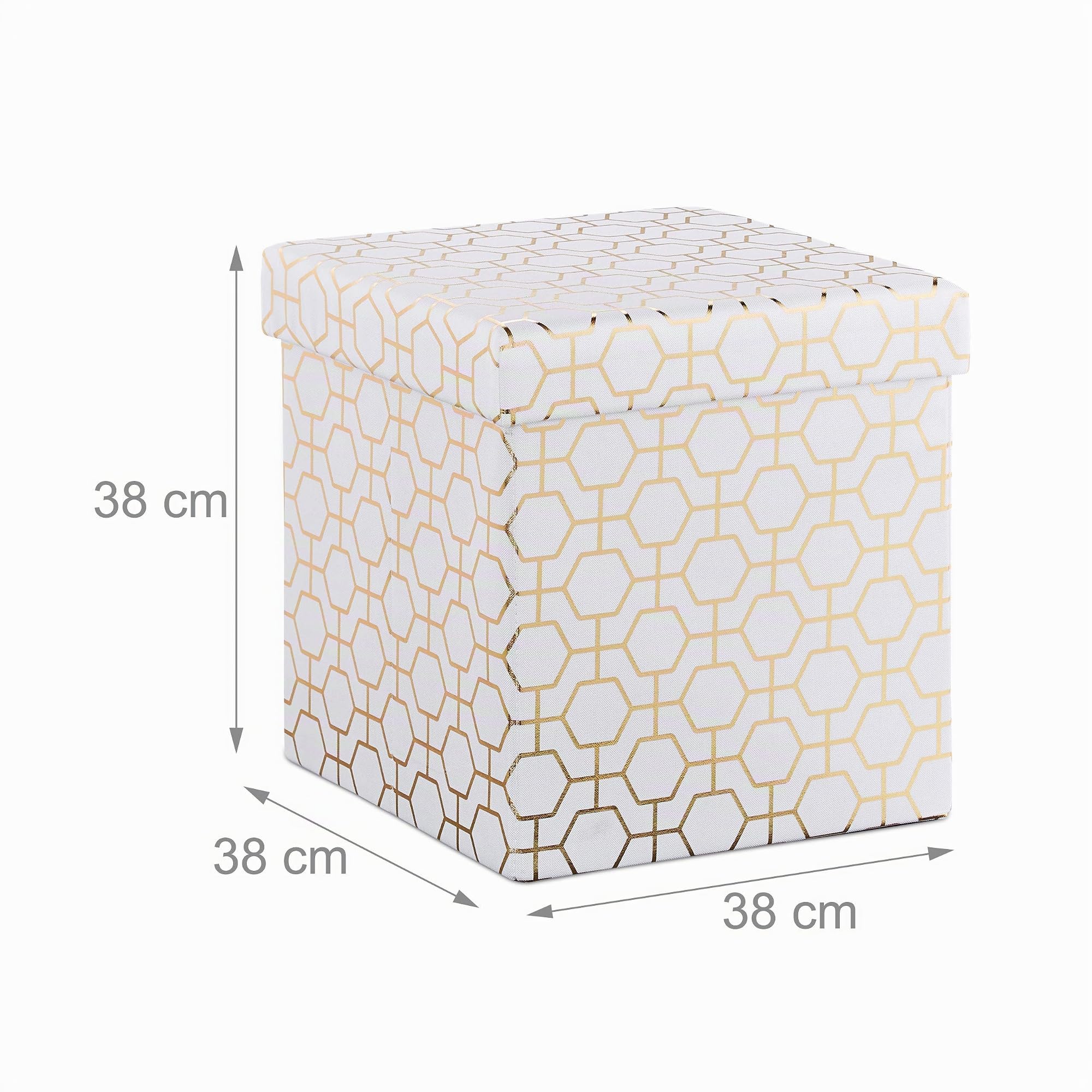 relaxdays-sitzw-rfel-faltbar-38x38x38-cm-wei-gold-40l image 3