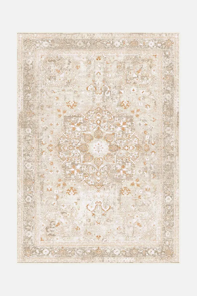teppana-marie-ambra-teppich-bestseller-boho-beige-waschbar image 1