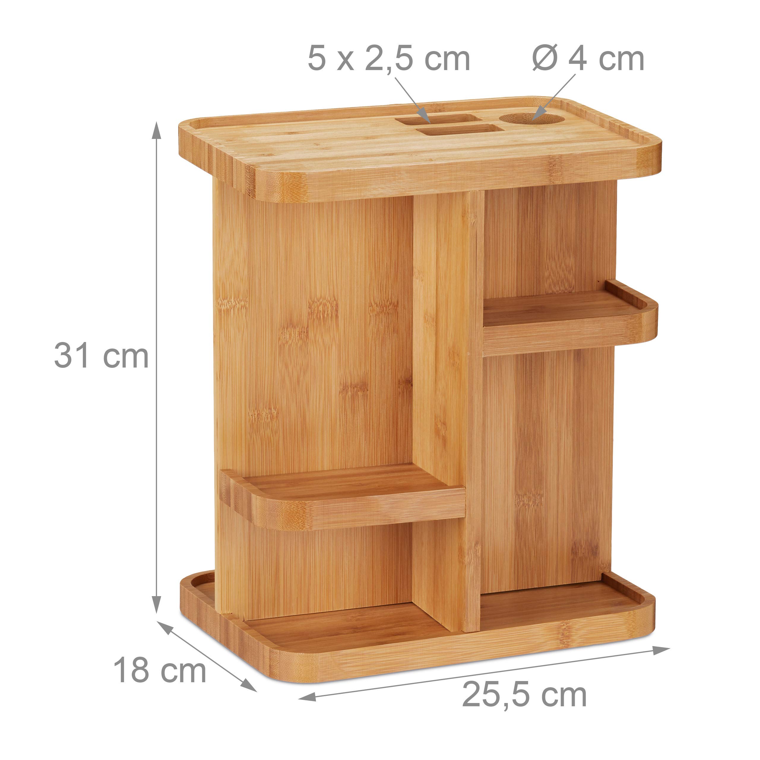 relaxdays-make-up-organizer-bambus-drehbar-31-x-25-5-x-18-cm image 4
