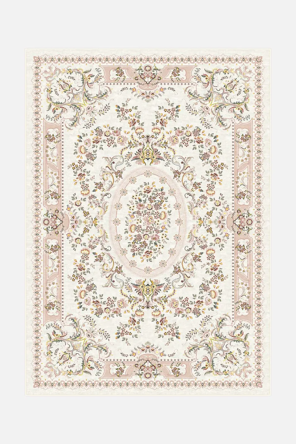 teppana-blomma-avalon-teppich-floral-waschbar image 1