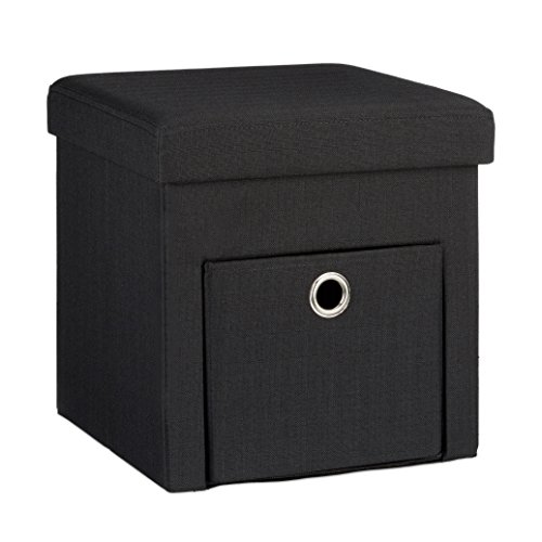 relaxdays-10020369-46-faltbarer-sitzhocker-aus-stoff-38x38x38-cm-schwarz image 7