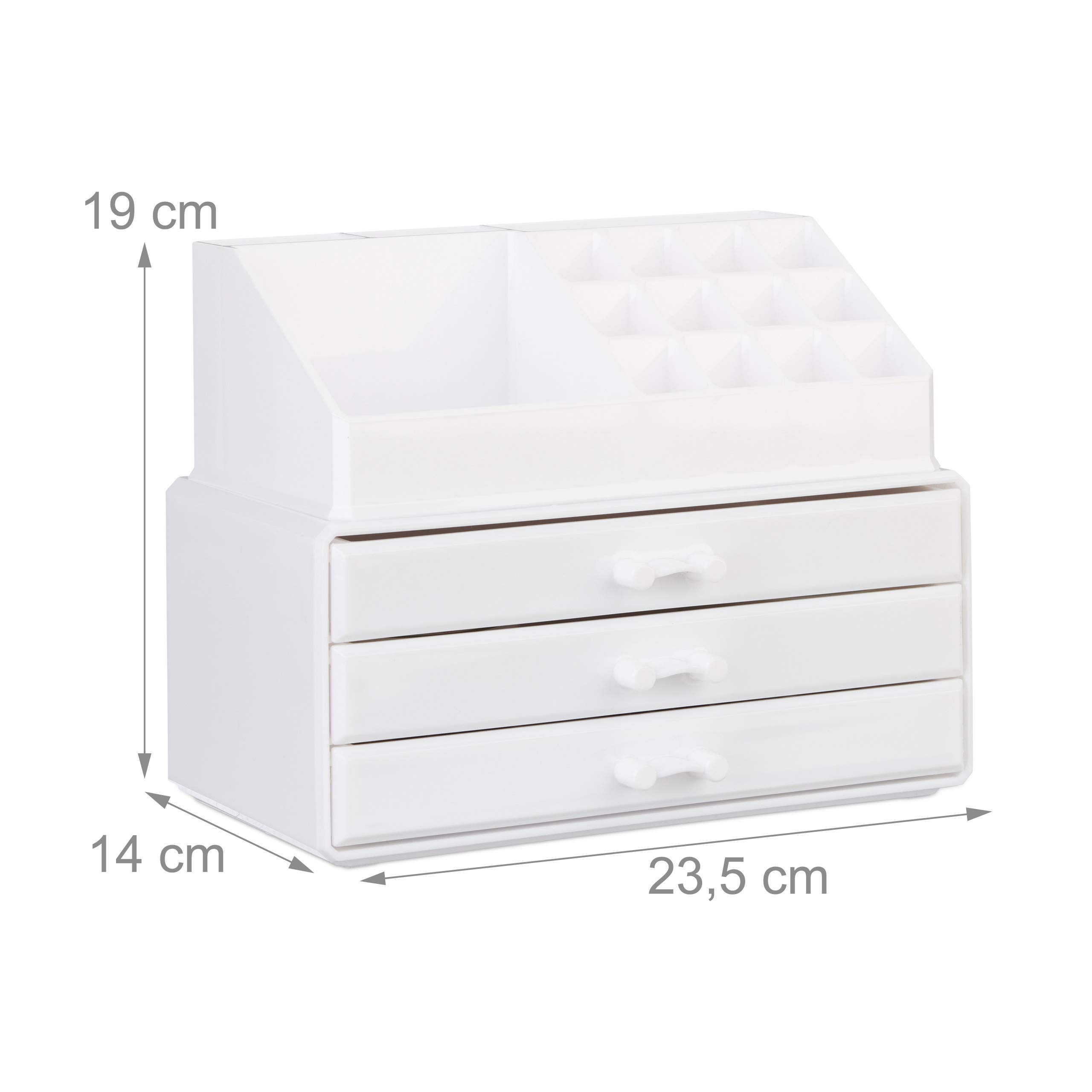 relaxdays-make-up-organizer-klein-wei-kosmetik-aufsteller-mit-3-schubladen image 4