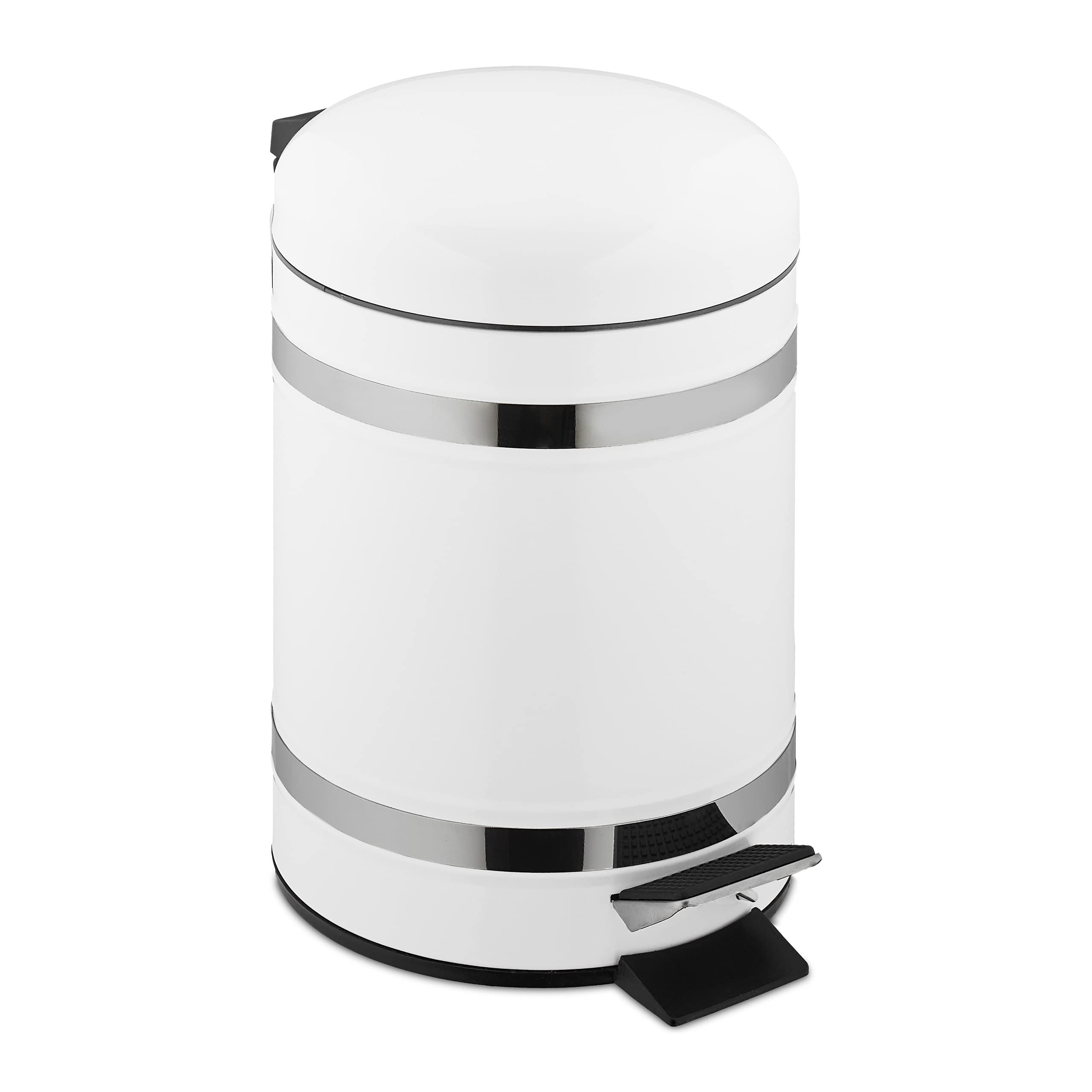 relaxdays-kosmetikeimer-3-liter-mit-absenkautomatik-wei image 1